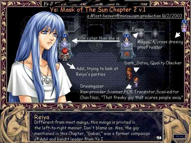 Ys Taiyou no Kamen Chapter 2 page 17 - Chapter 2: Selceta's Guidance