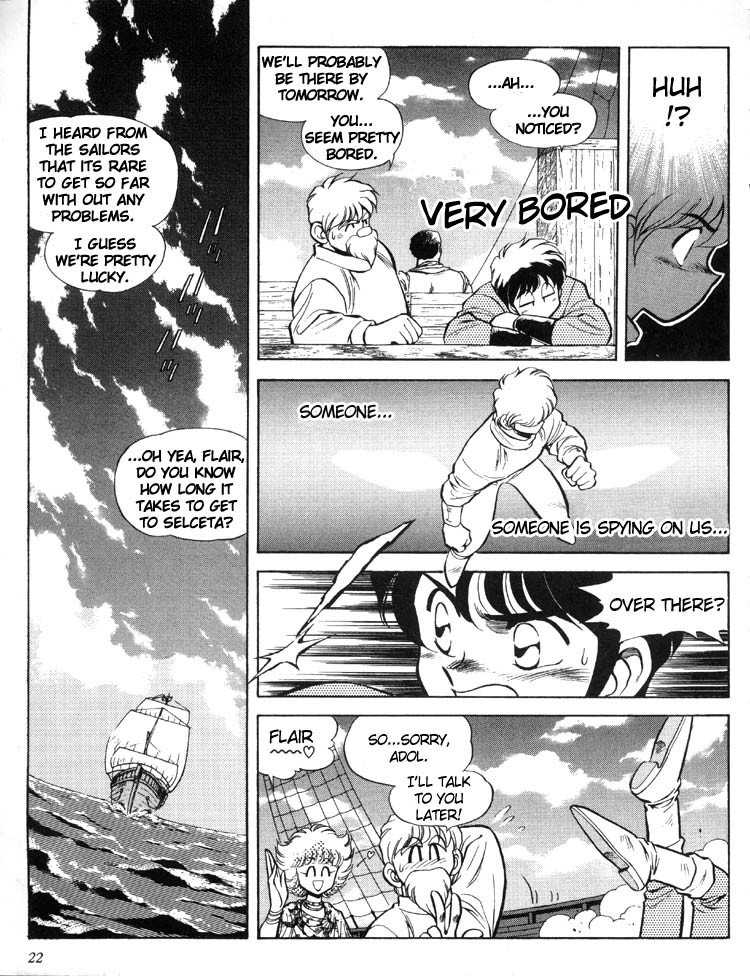Ys Taiyou no Kamen Chapter 2 page 2 - Chapter 2: Selceta's Guidance
