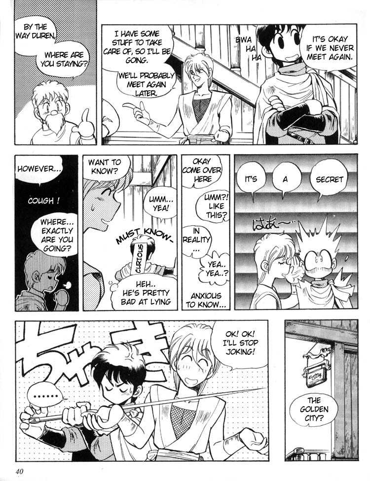 Ys Taiyou no Kamen Chapter 3 page 4 - Chapter 3: Saving Karna