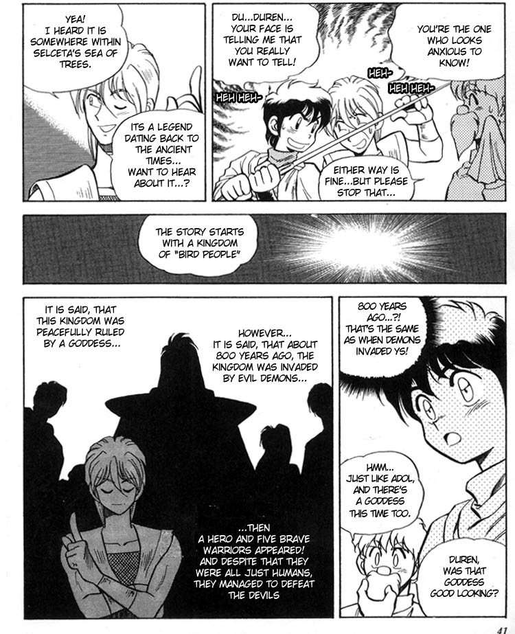 Ys Taiyou no Kamen Chapter 3 page 5 - Chapter 3: Saving Karna