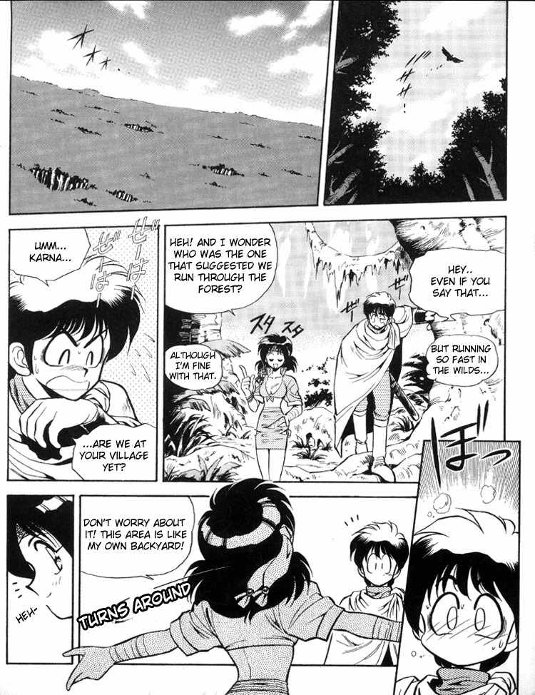 Ys Taiyou no Kamen Chapter 4 page 1 - Chapter 4: Karna's Decision
