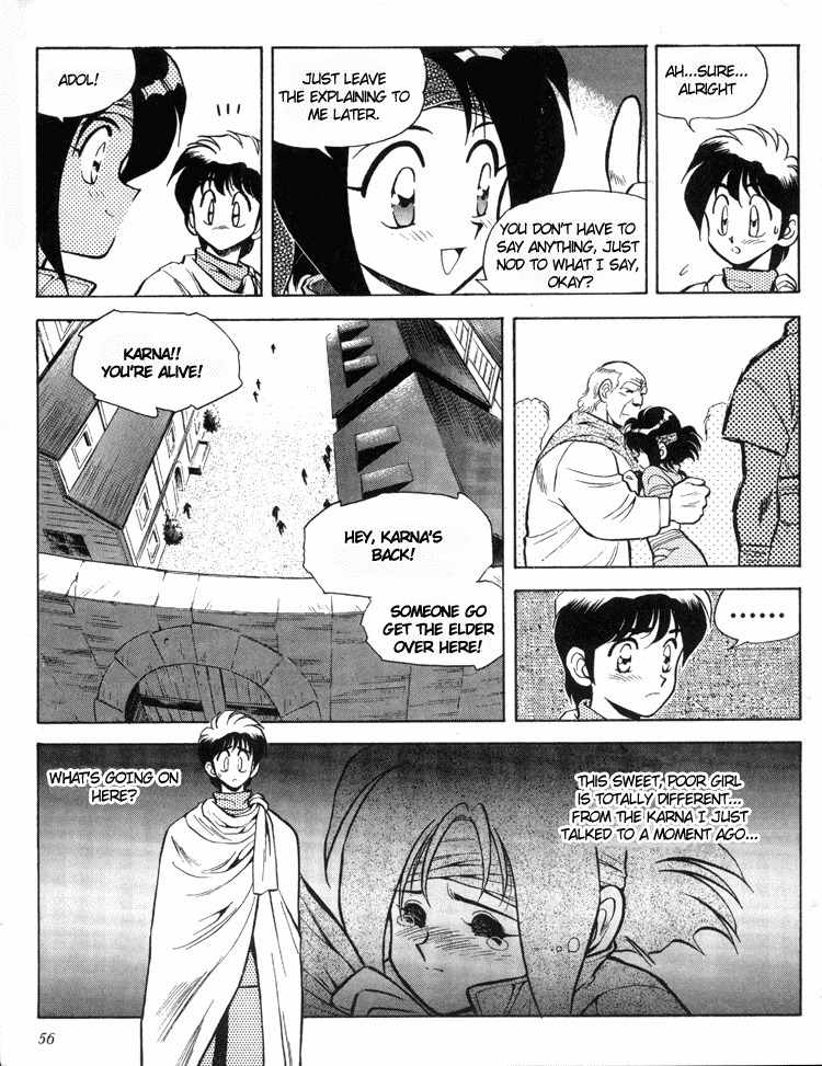 Ys Taiyou no Kamen Chapter 4 page 4 - Chapter 4: Karna's Decision