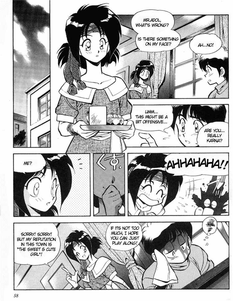 Ys Taiyou no Kamen Chapter 4 page 6 - Chapter 4: Karna's Decision