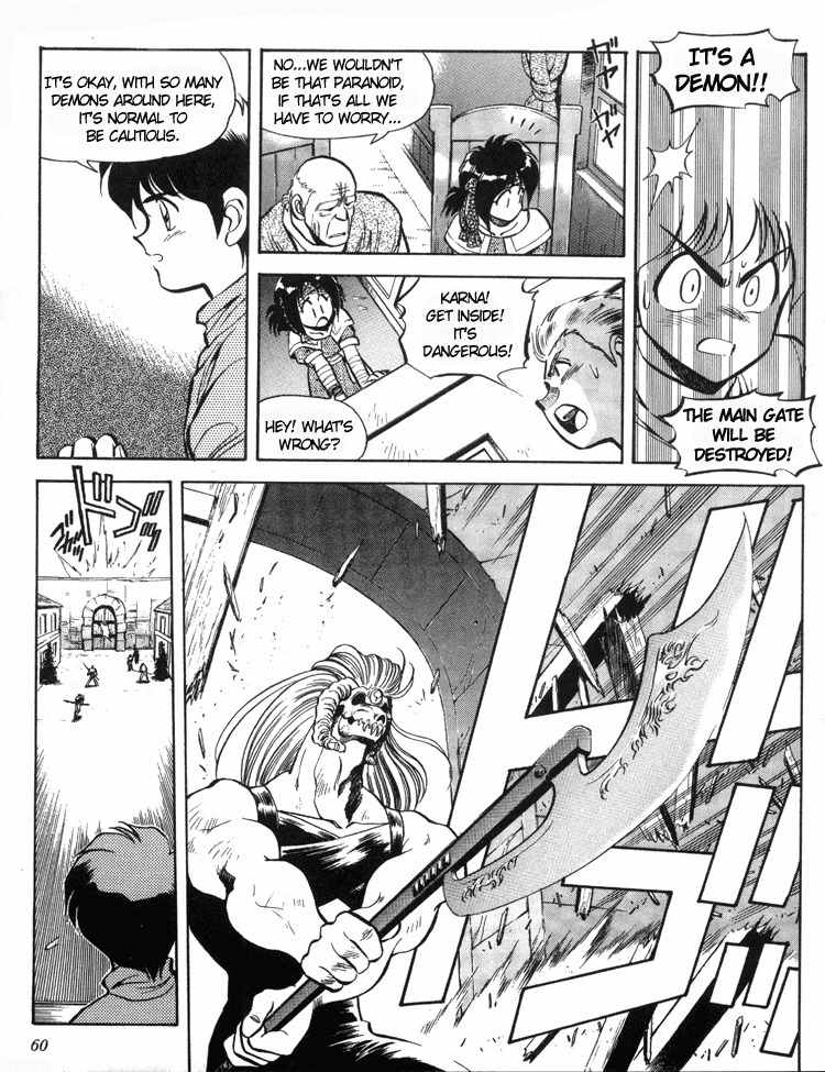 Ys Taiyou no Kamen Chapter 4 page 8 - Chapter 4: Karna's Decision
