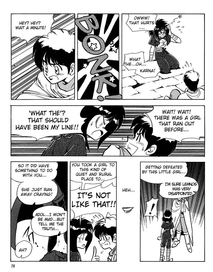 Ys Taiyou no Kamen Chapter 5 page 10 - Chapter 5: The Mysterious Girl Leeza