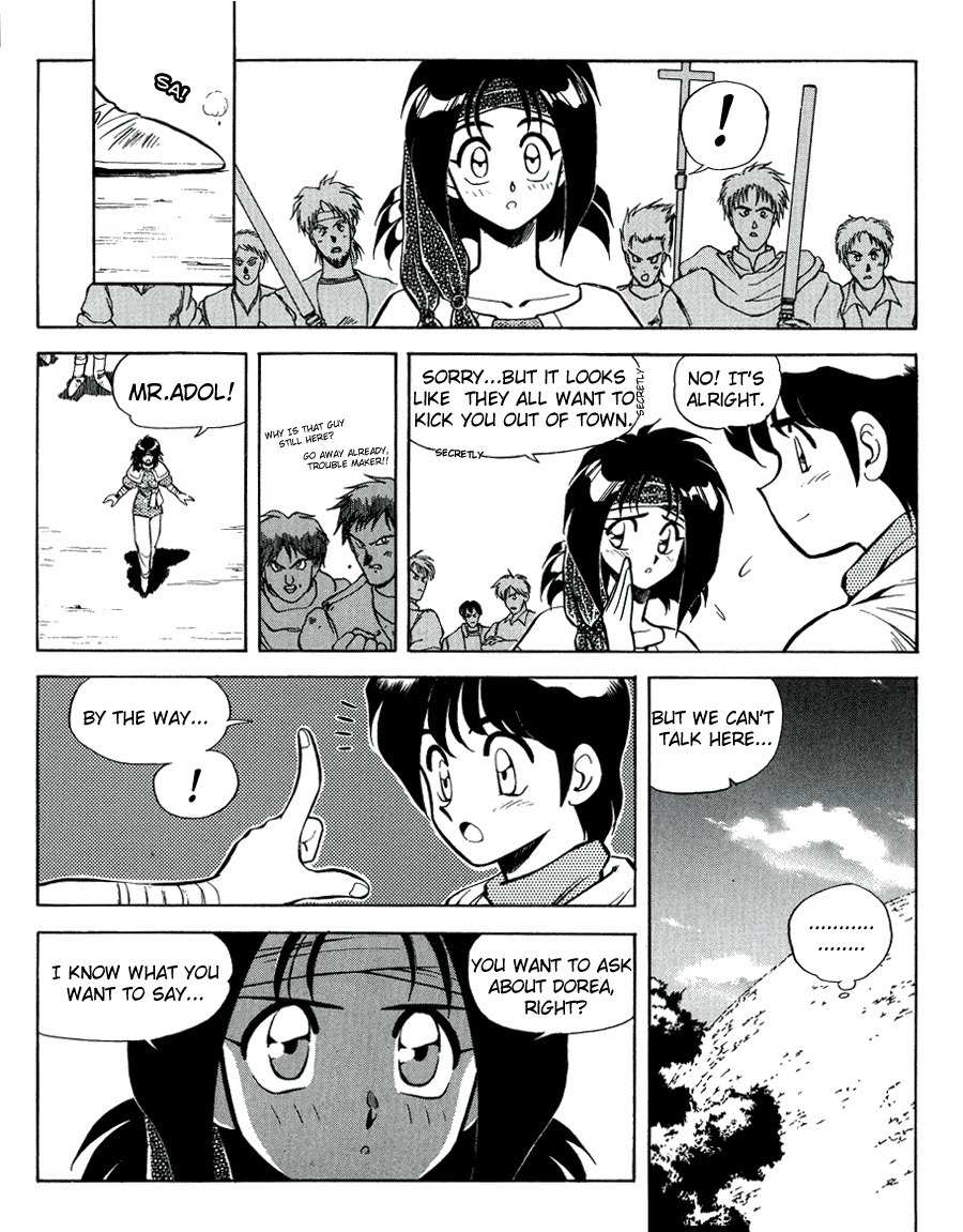 Ys Taiyou no Kamen Chapter 5 page 3 - Chapter 5: The Mysterious Girl Leeza