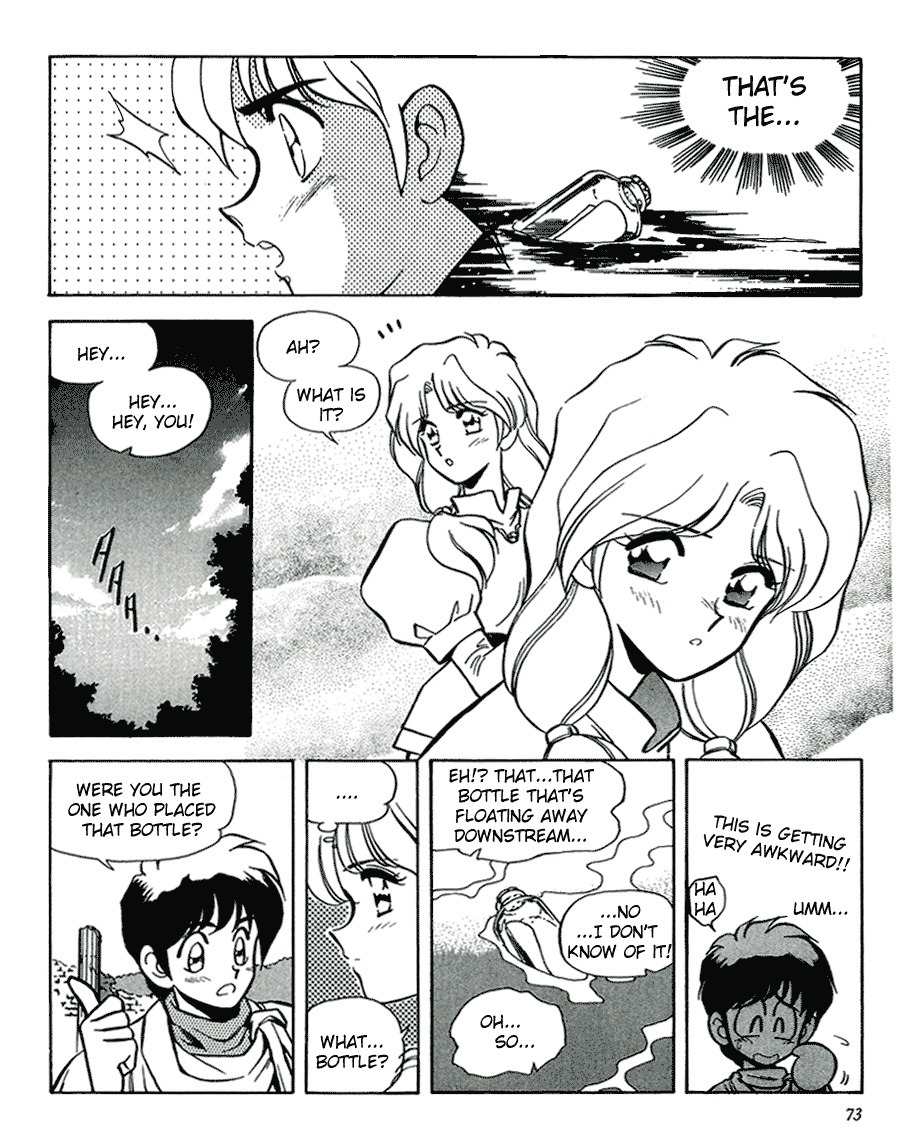 Ys Taiyou no Kamen Chapter 5 page 5 - Chapter 5: The Mysterious Girl Leeza