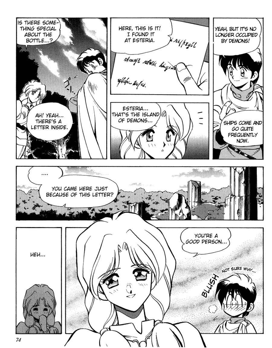 Ys Taiyou no Kamen Chapter 5 page 6 - Chapter 5: The Mysterious Girl Leeza
