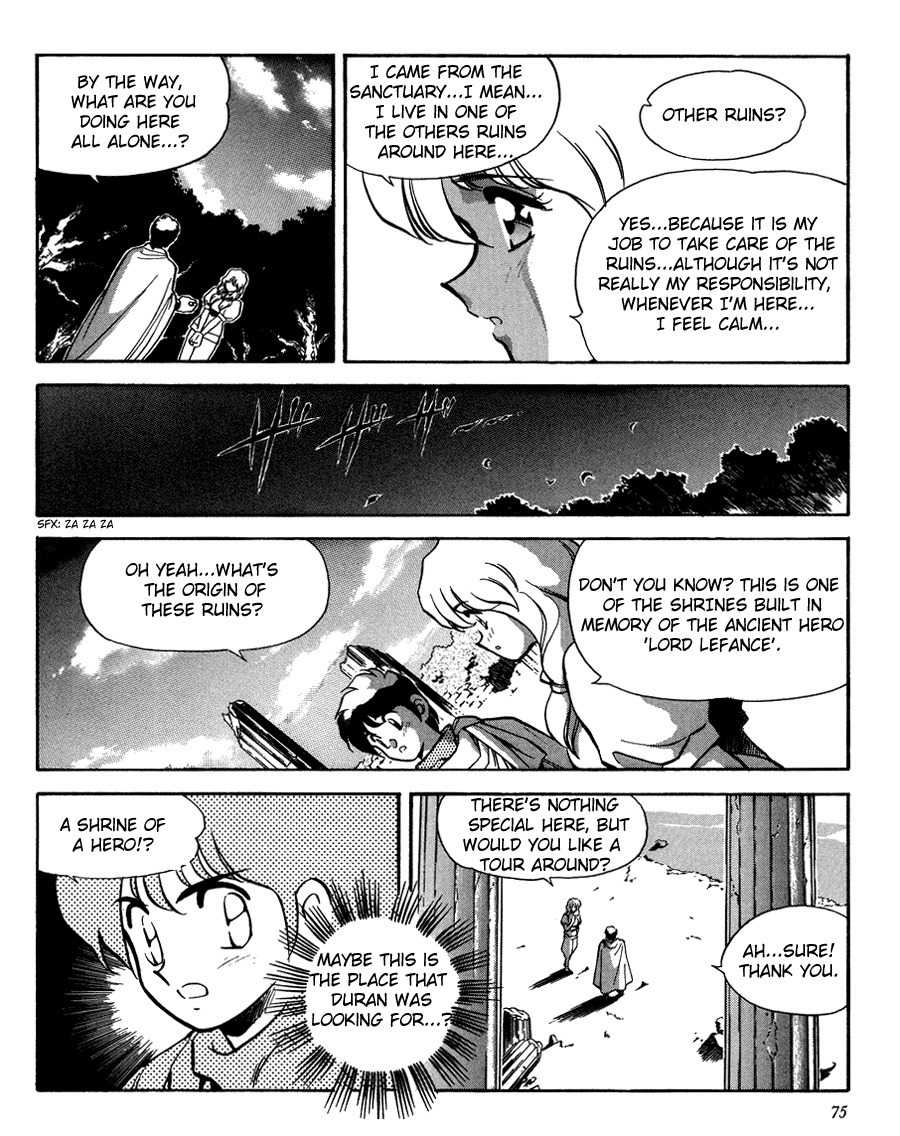 Ys Taiyou no Kamen Chapter 5 page 7 - Chapter 5: The Mysterious Girl Leeza