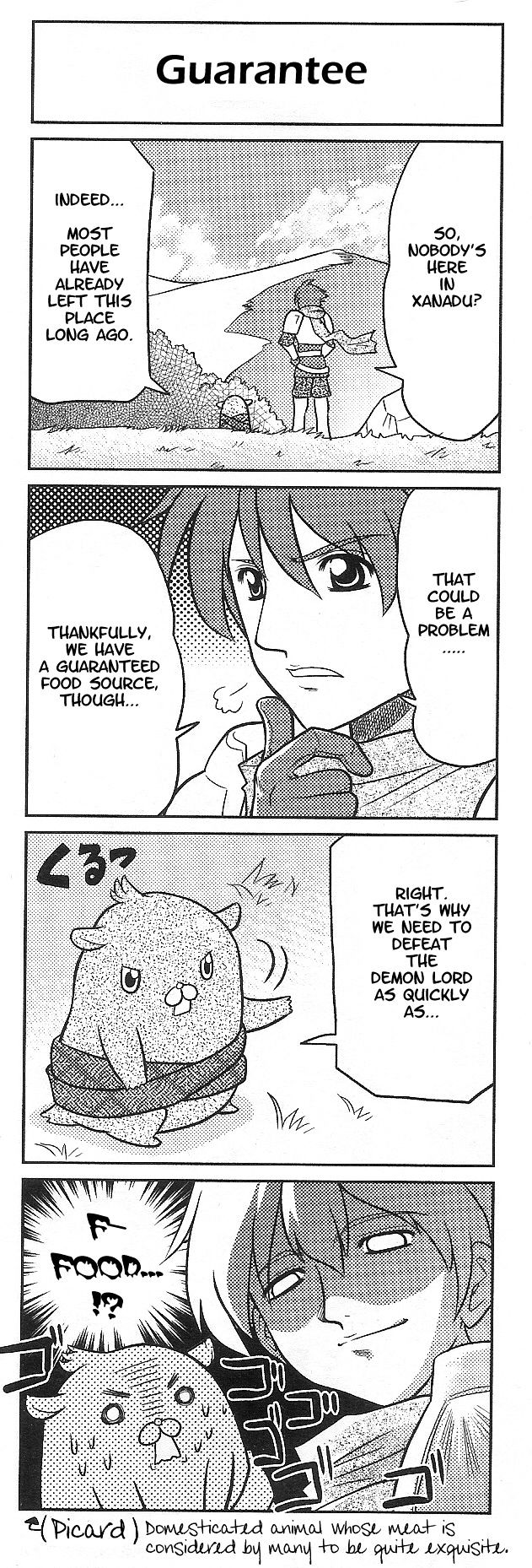 Ys vs. Sora no Kiseki - Alternative Saga: Game 4ko Maoh Chapter 1 page 3 - Chapter 1