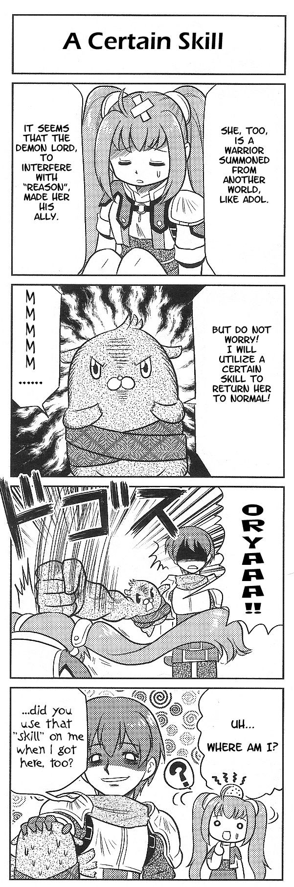 Ys vs. Sora no Kiseki - Alternative Saga: Game 4ko Maoh Chapter 1 page 5 - Chapter 1