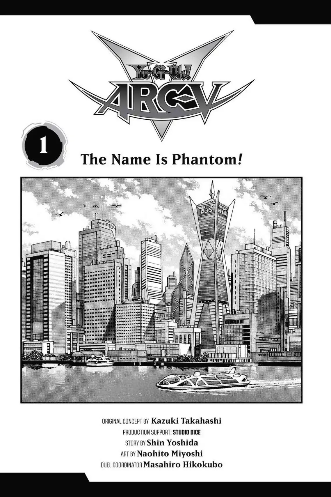 Yu-Gi-Oh! Arc-V Chapter 1 page 4 - Chapter 1: Vol.1 SCALE 1: The Name Is Phantom!!
