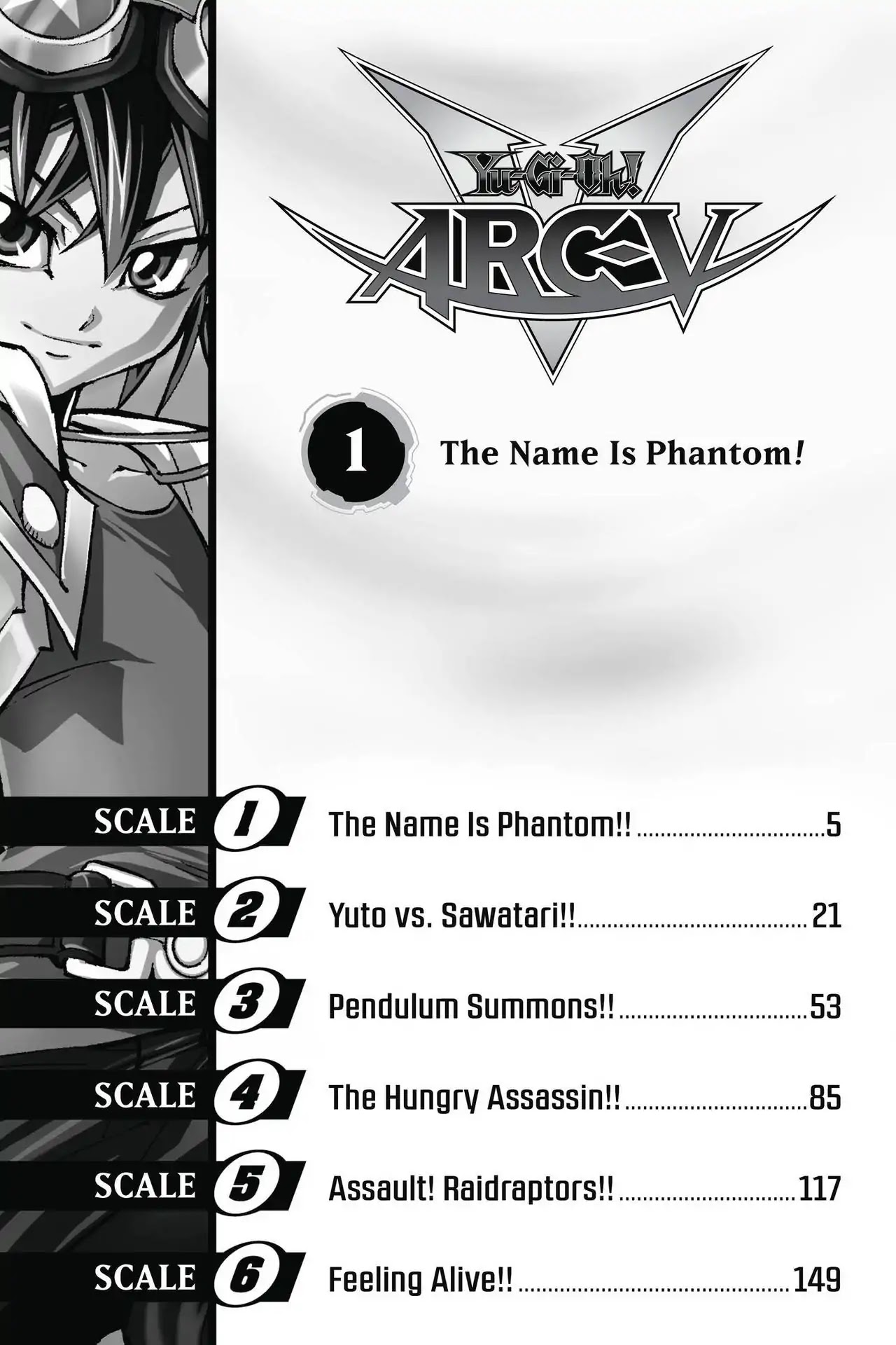 Yu-Gi-Oh! Arc-V Chapter 1 page 5 - Chapter 1: Vol.1 SCALE 1: The Name Is Phantom!!