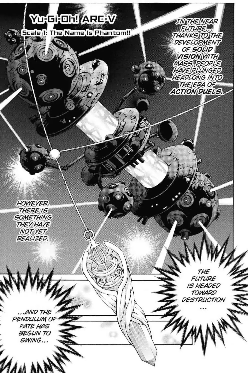 Yu-Gi-Oh! Arc-V Chapter 1 page 6 - Chapter 1: Vol.1 SCALE 1: The Name Is Phantom!!