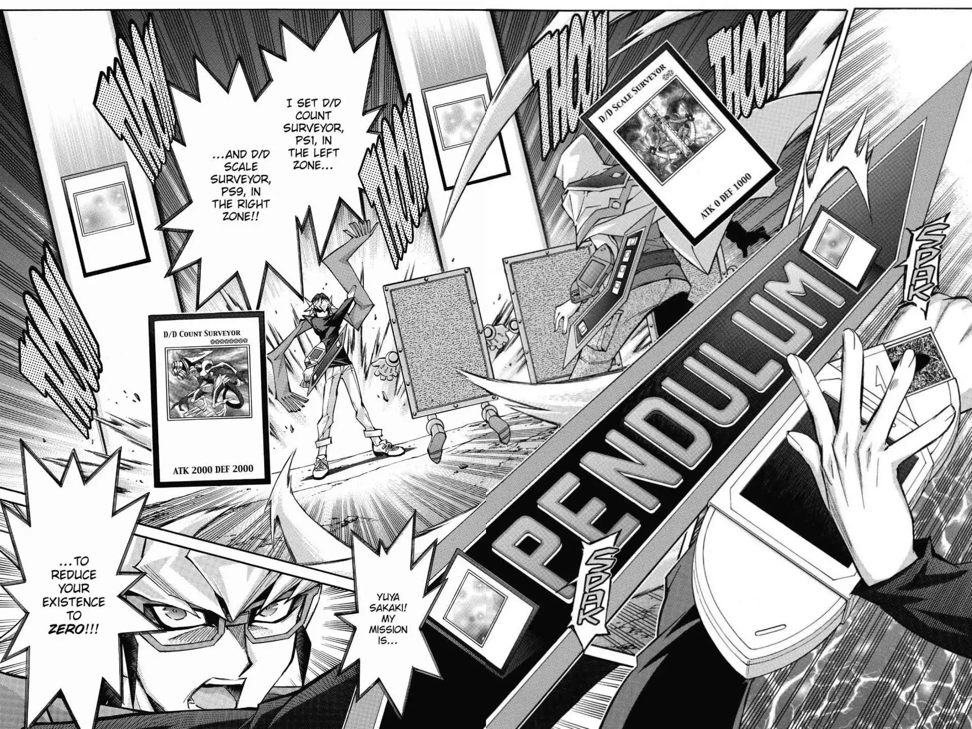 Yu-Gi-Oh! Arc-V Chapter 15 page 23 - Chapter 15: Vol.3 SCALE 15: It's Zero!!