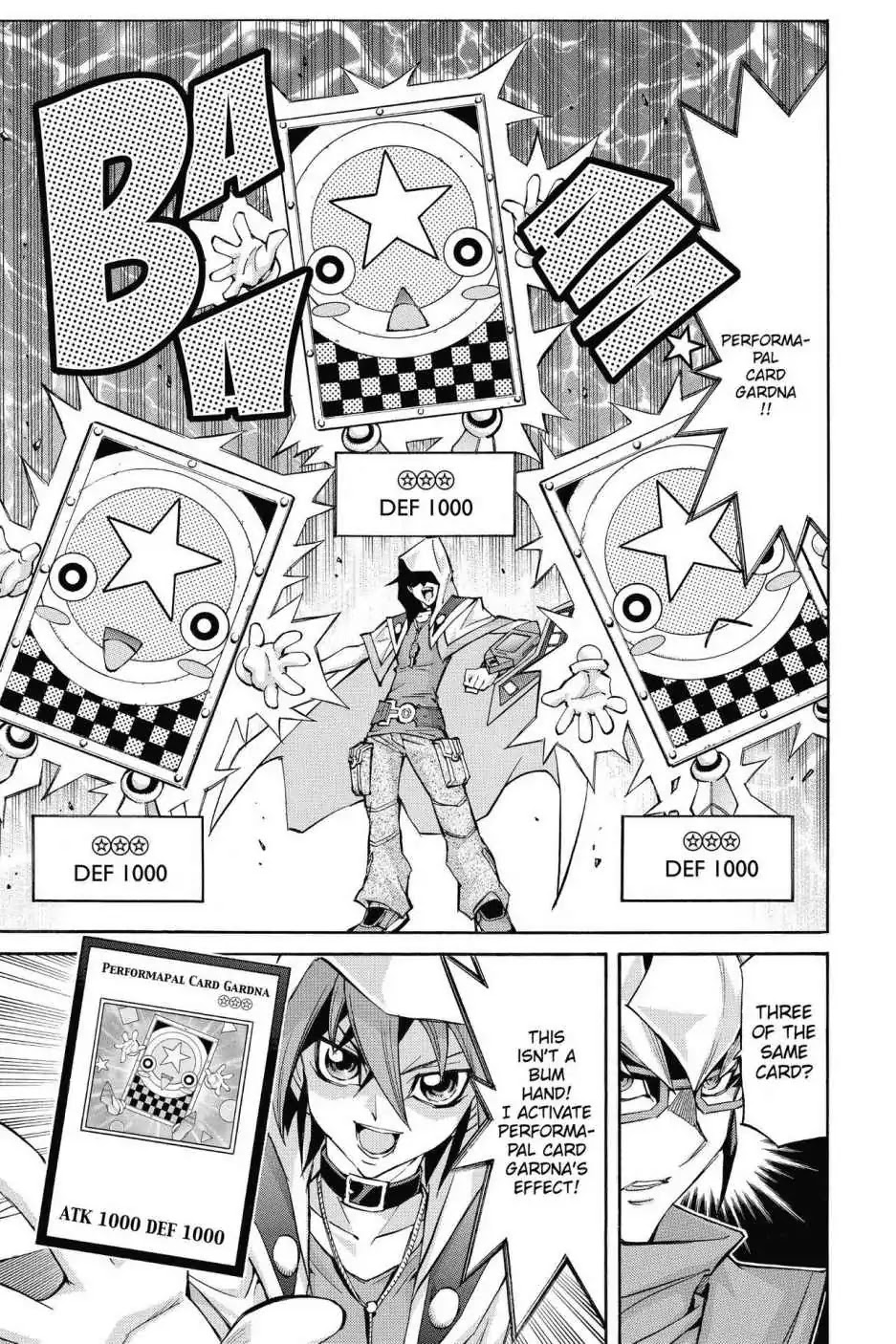 Yu-Gi-Oh! Arc-V Chapter 15 page 5 - Chapter 15: Vol.3 SCALE 15: It's Zero!!