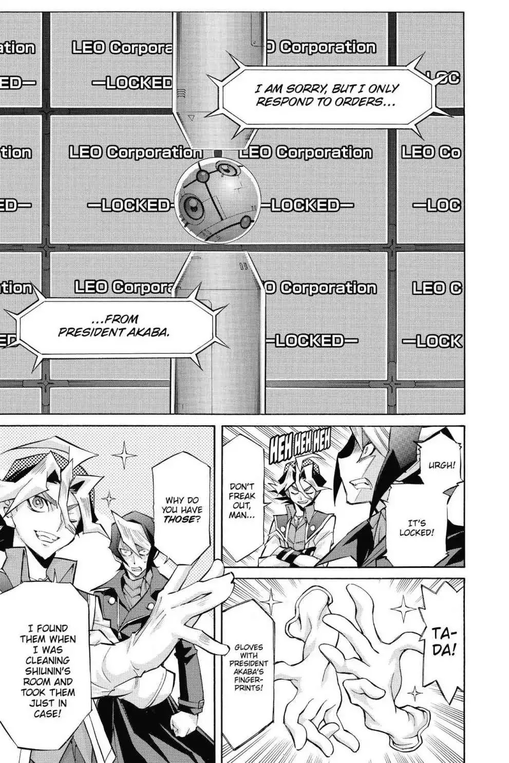 Yu-Gi-Oh! Arc-V Chapter 19 page 11 - Chapter 19: Vol.3 SCALE 19: Their Whereabouts!!