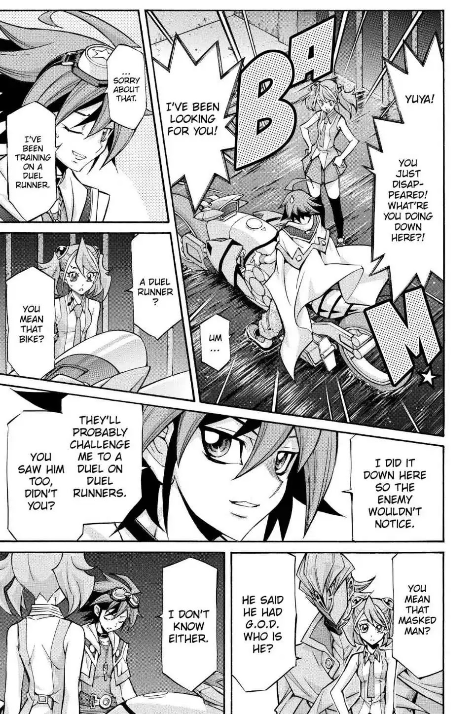 Yu-Gi-Oh! Arc-V Chapter 19 page 18 - Chapter 19: Vol.3 SCALE 19: Their Whereabouts!!