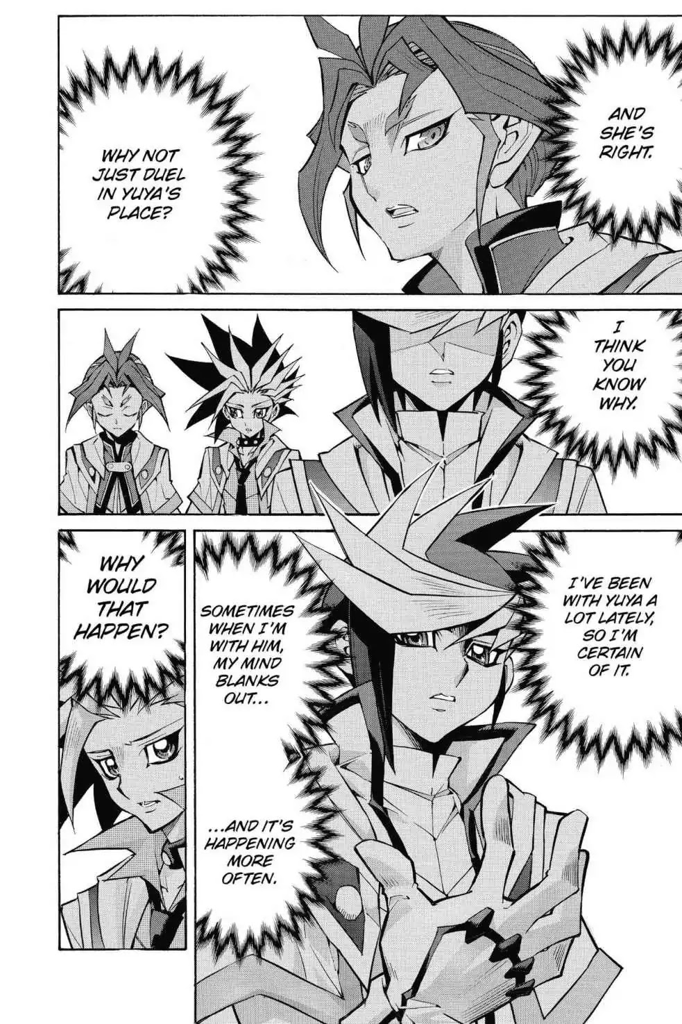Yu-Gi-Oh! Arc-V Chapter 19 page 21 - Chapter 19: Vol.3 SCALE 19: Their Whereabouts!!