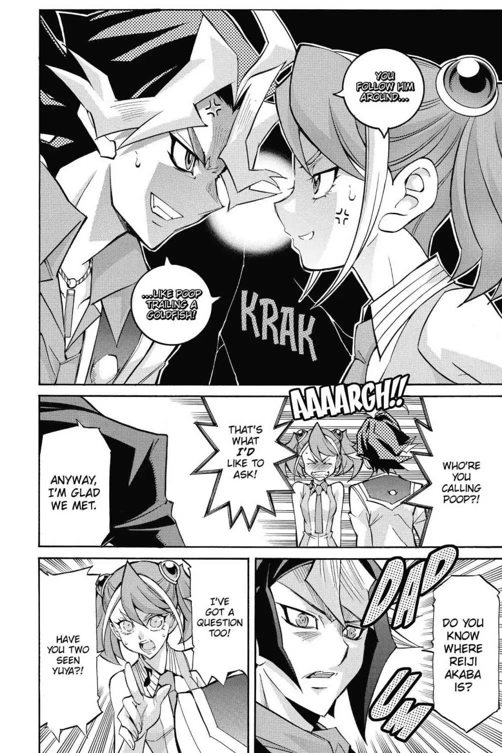 Yu-Gi-Oh! Arc-V Chapter 19 page 4 - Chapter 19: Vol.3 SCALE 19: Their Whereabouts!!