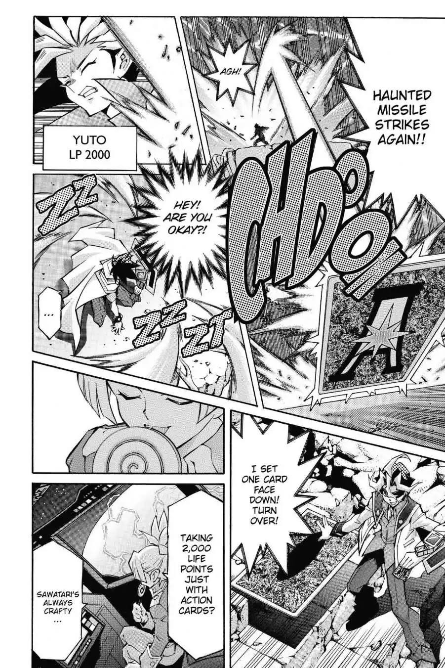 Yu-Gi-Oh! Arc-V Chapter 2 page 13 - Chapter 2: Vol.1 SCALE 2: Yuto vs. Sawatari!!