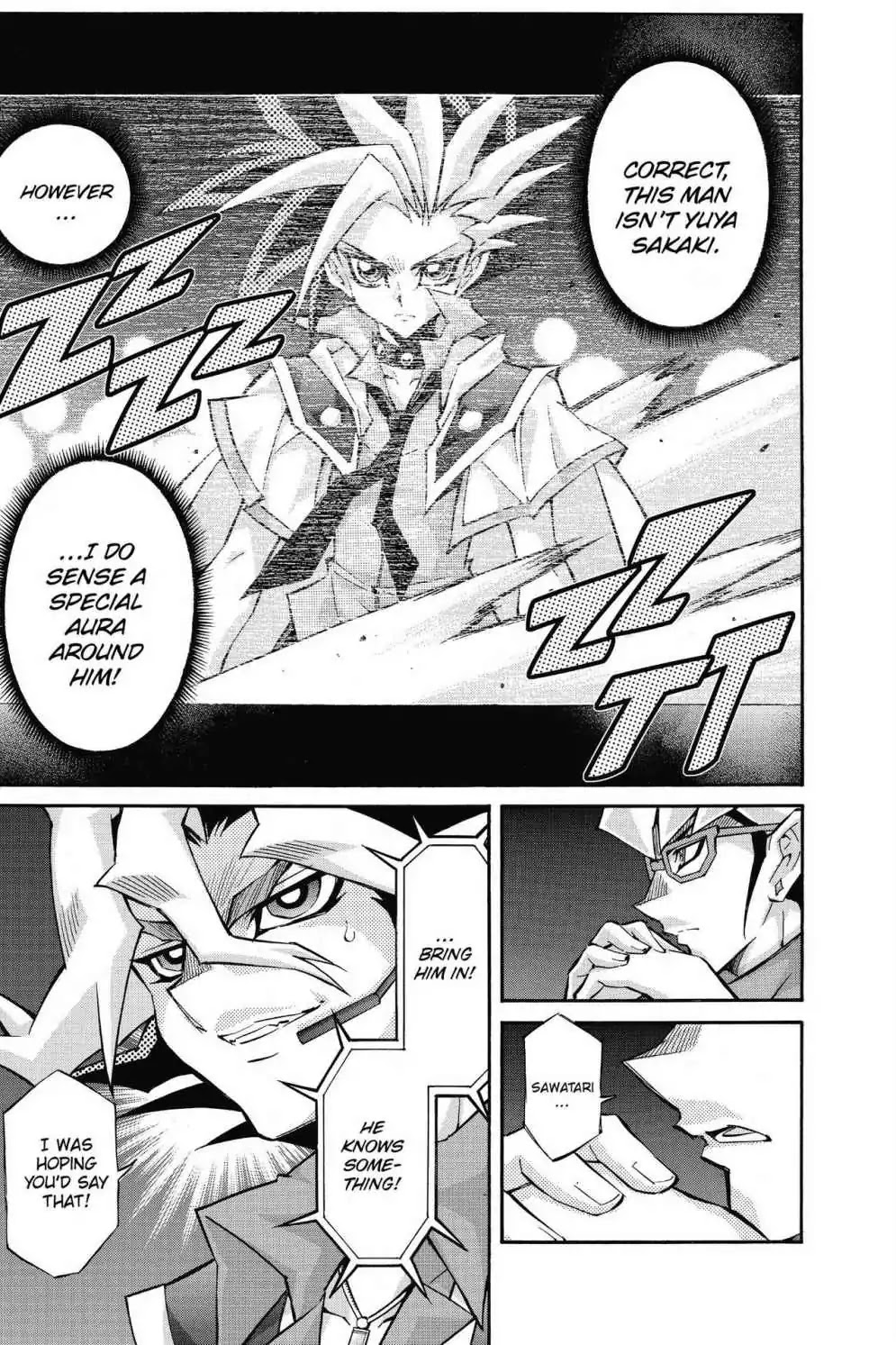 Yu-Gi-Oh! Arc-V Chapter 2 page 3 - Chapter 2: Vol.1 SCALE 2: Yuto vs. Sawatari!!