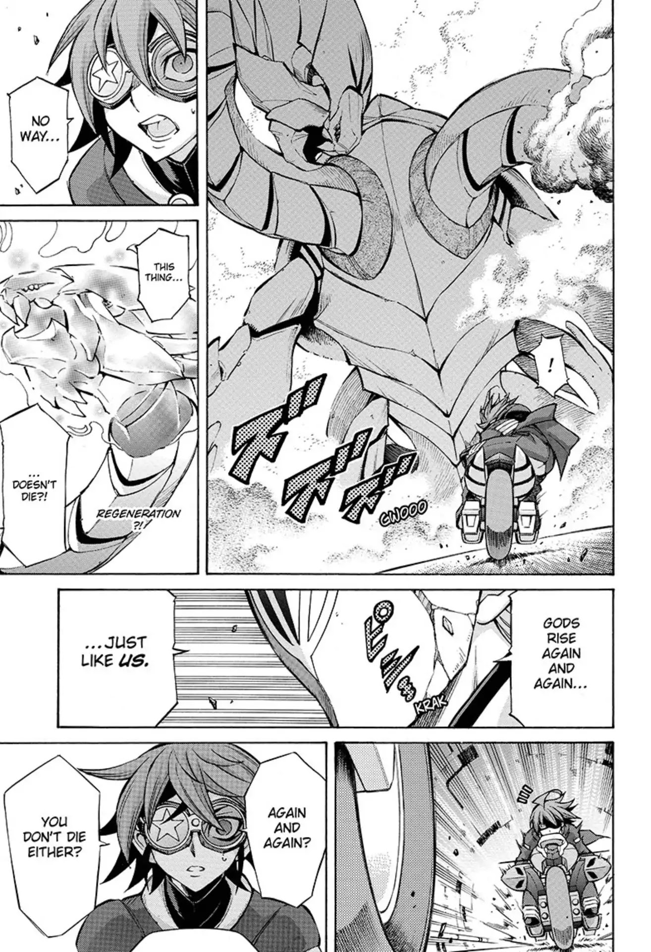 Yu-Gi-Oh! Arc-V Chapter 22 page 16 - Chapter 22: Vol.4 SCALE 22: Immortal Beings!