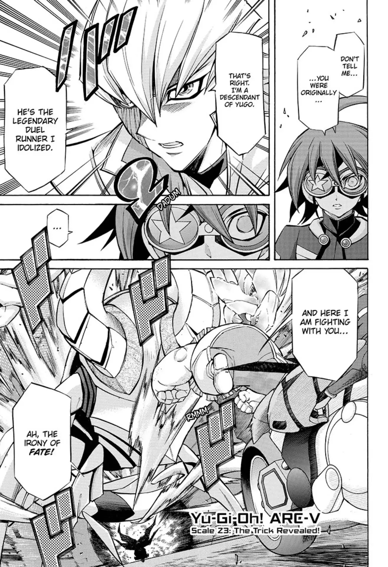 Yu-Gi-Oh! Arc-V Chapter 23 page 2 - Chapter 23: Vol.4 SCALE 23: The Trick Revealed!