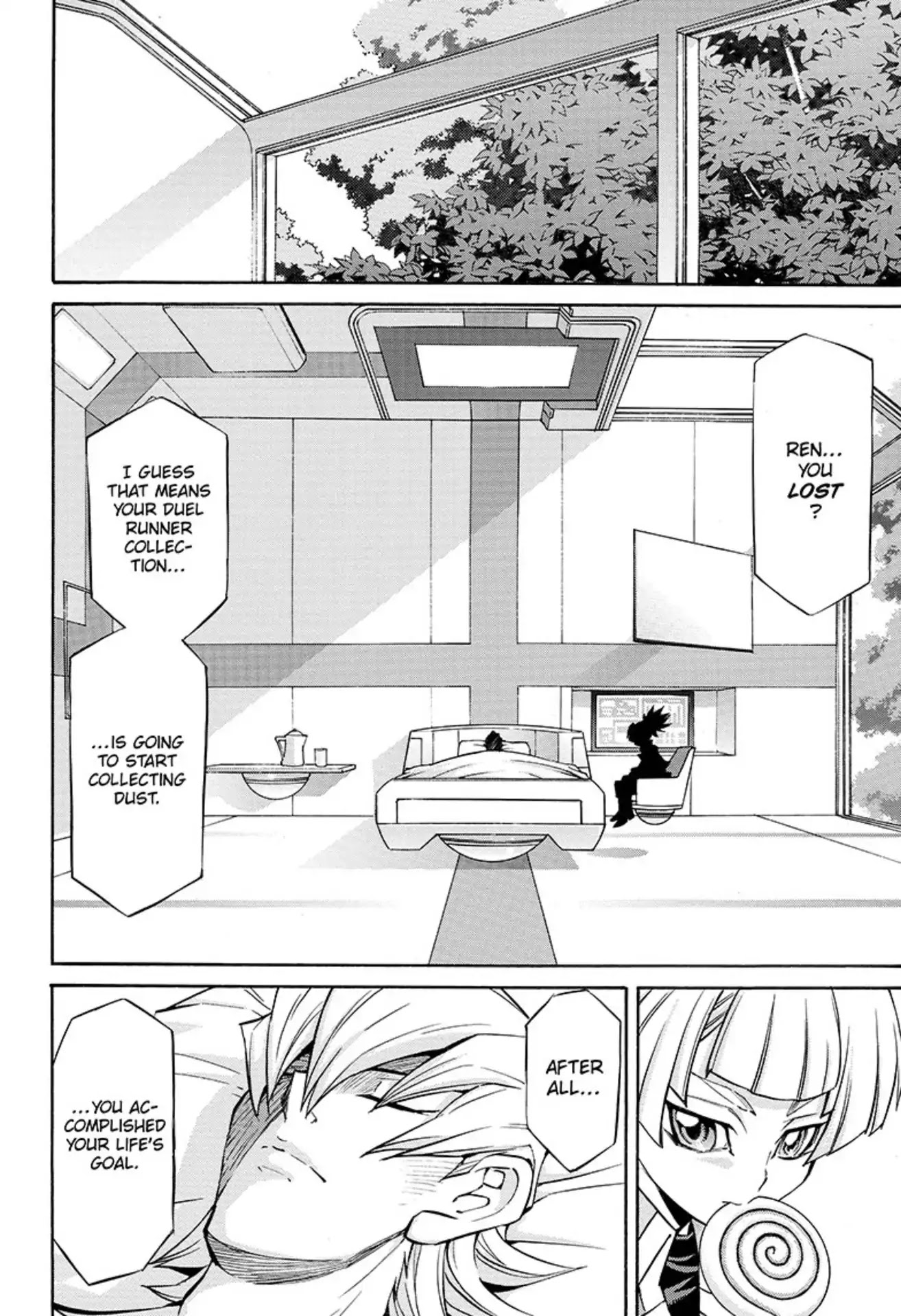 Yu-Gi-Oh! Arc-V Chapter 24 page 12 - Chapter 24: Vol.4 SCALE 24: The Reason for Being Targeted!