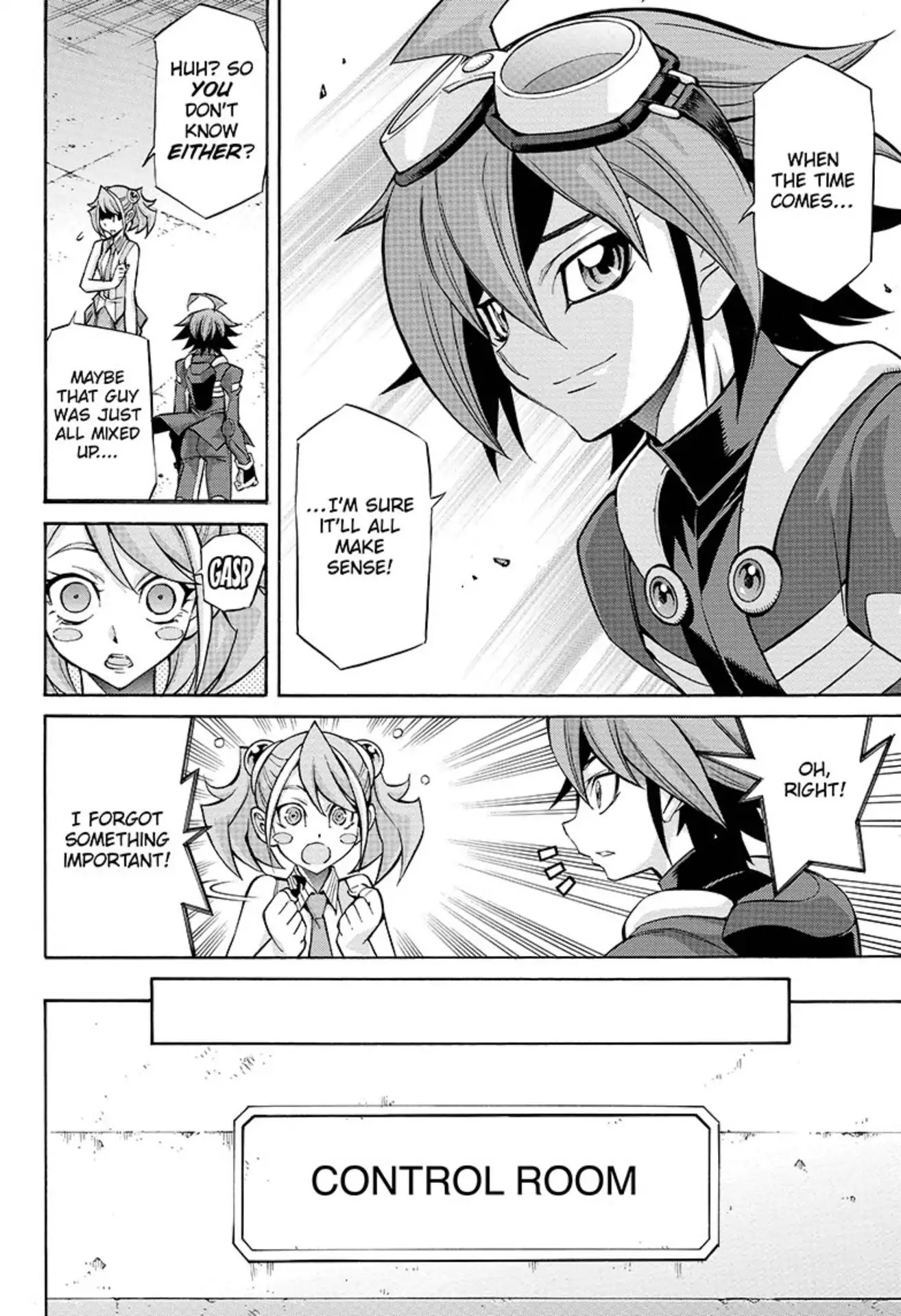 Yu-Gi-Oh! Arc-V Chapter 24 page 16 - Chapter 24: Vol.4 SCALE 24: The Reason for Being Targeted!
