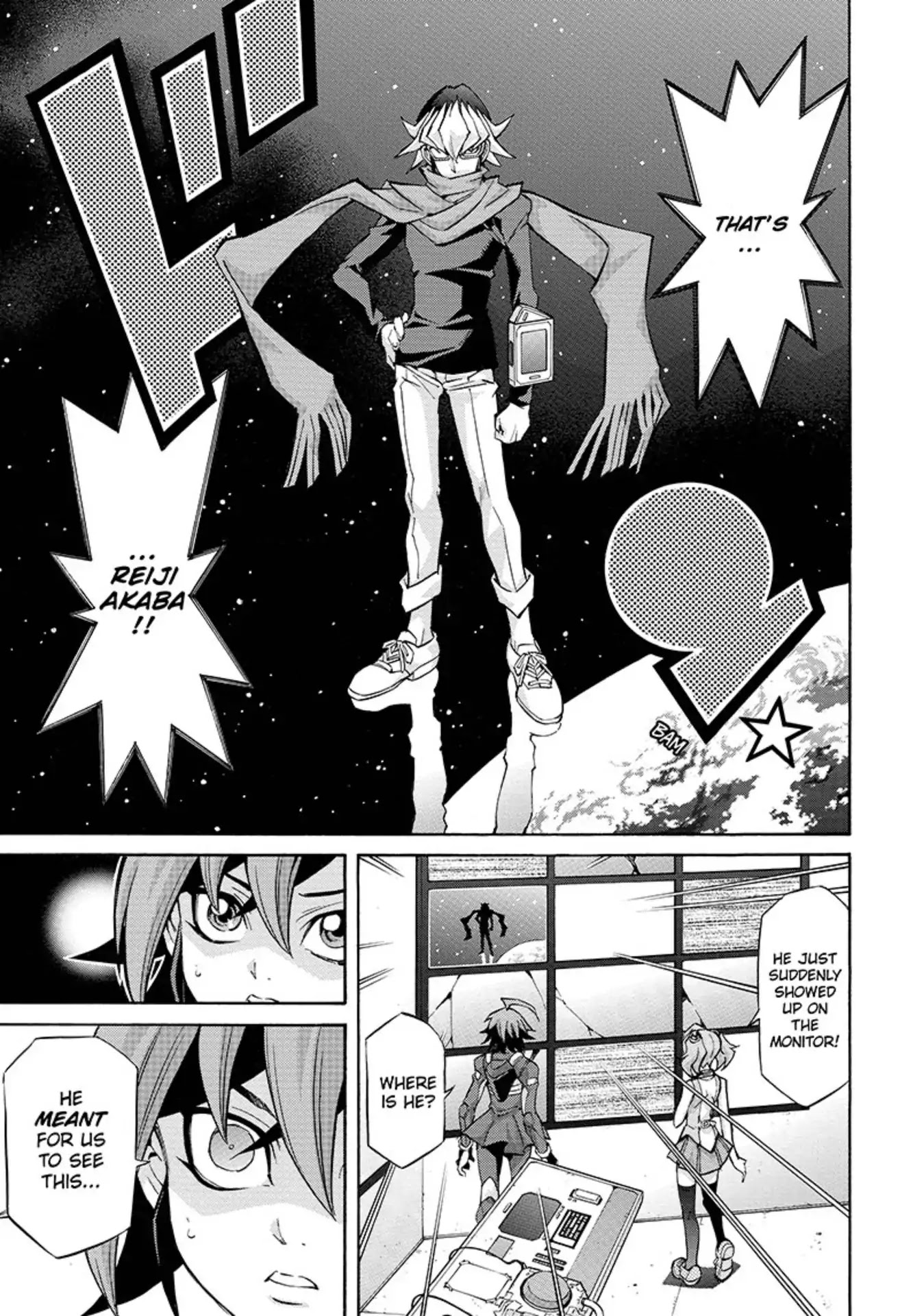 Yu-Gi-Oh! Arc-V Chapter 24 page 17 - Chapter 24: Vol.4 SCALE 24: The Reason for Being Targeted!