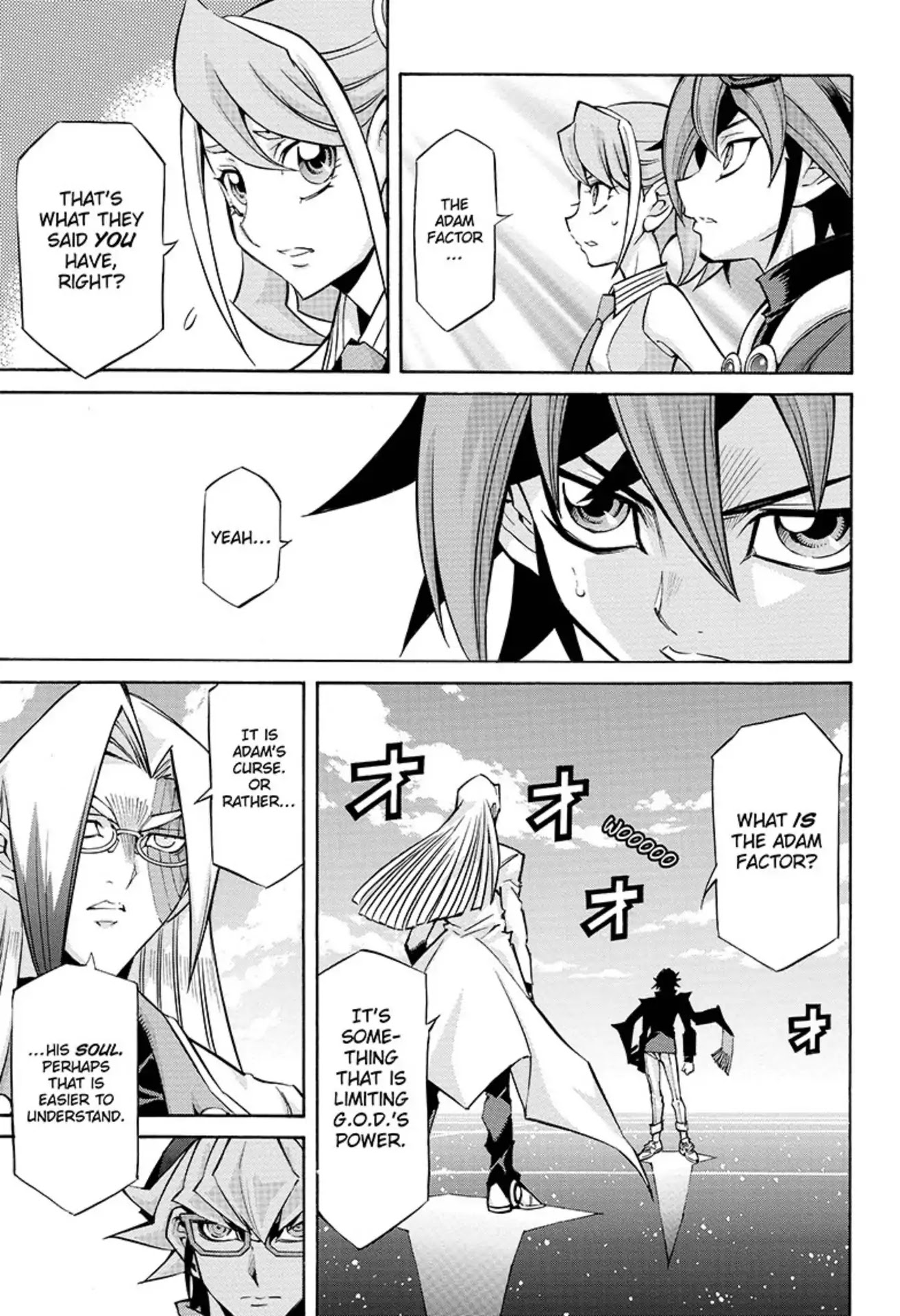 Yu-Gi-Oh! Arc-V Chapter 24 page 22 - Chapter 24: Vol.4 SCALE 24: The Reason for Being Targeted!