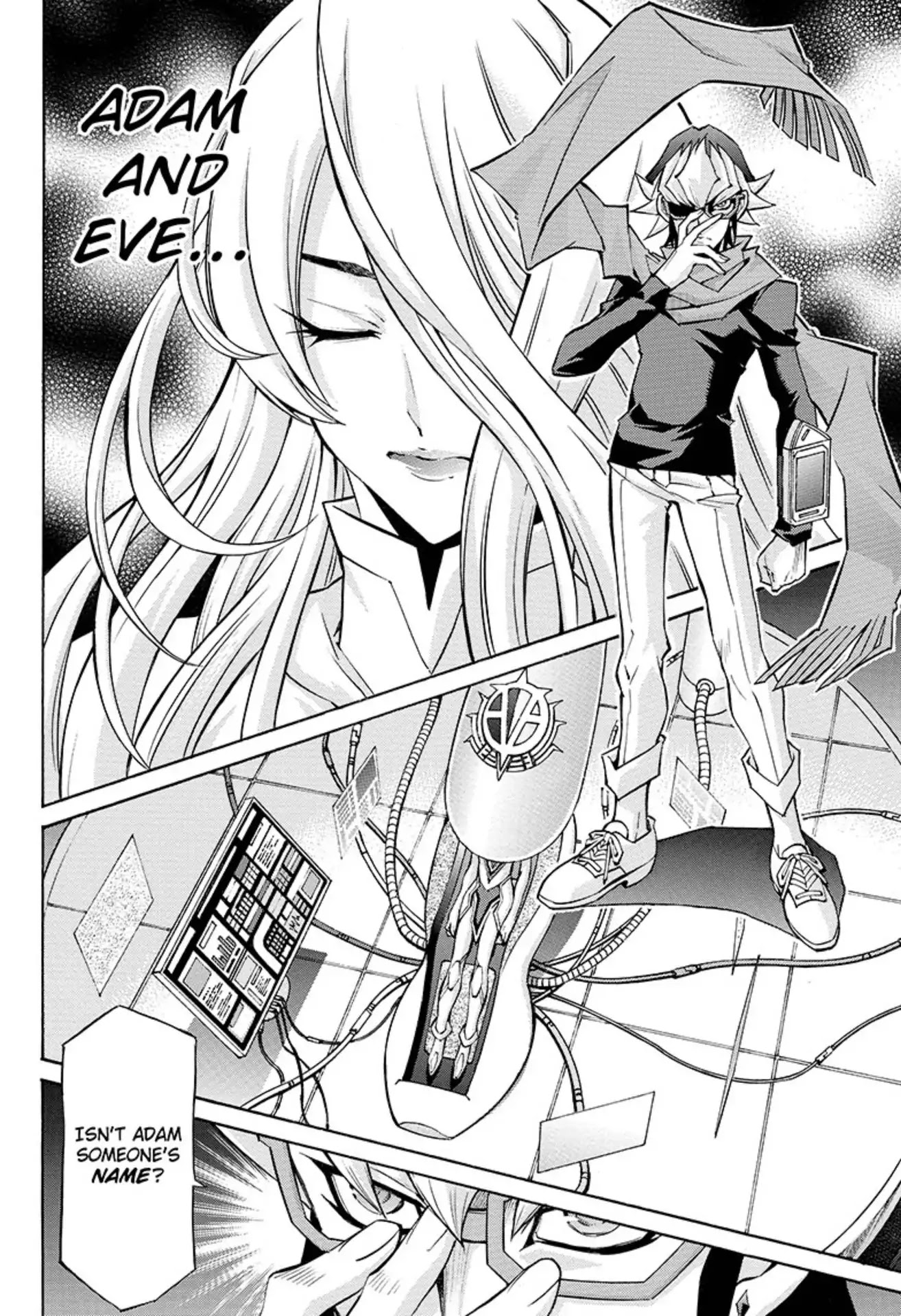 Yu-Gi-Oh! Arc-V Chapter 24 page 23 - Chapter 24: Vol.4 SCALE 24: The Reason for Being Targeted!