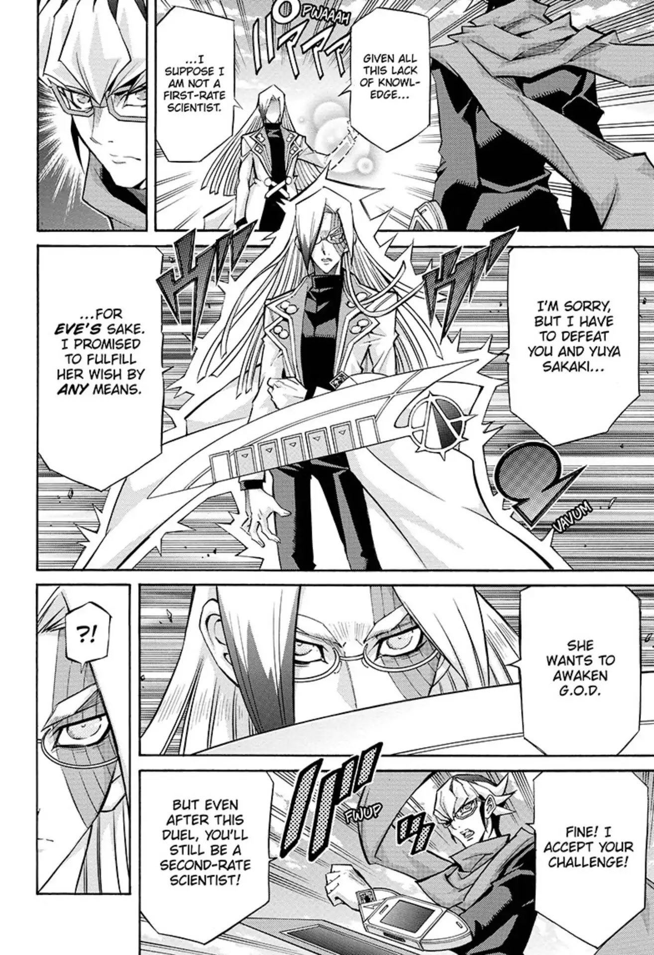 Yu-Gi-Oh! Arc-V Chapter 24 page 27 - Chapter 24: Vol.4 SCALE 24: The Reason for Being Targeted!