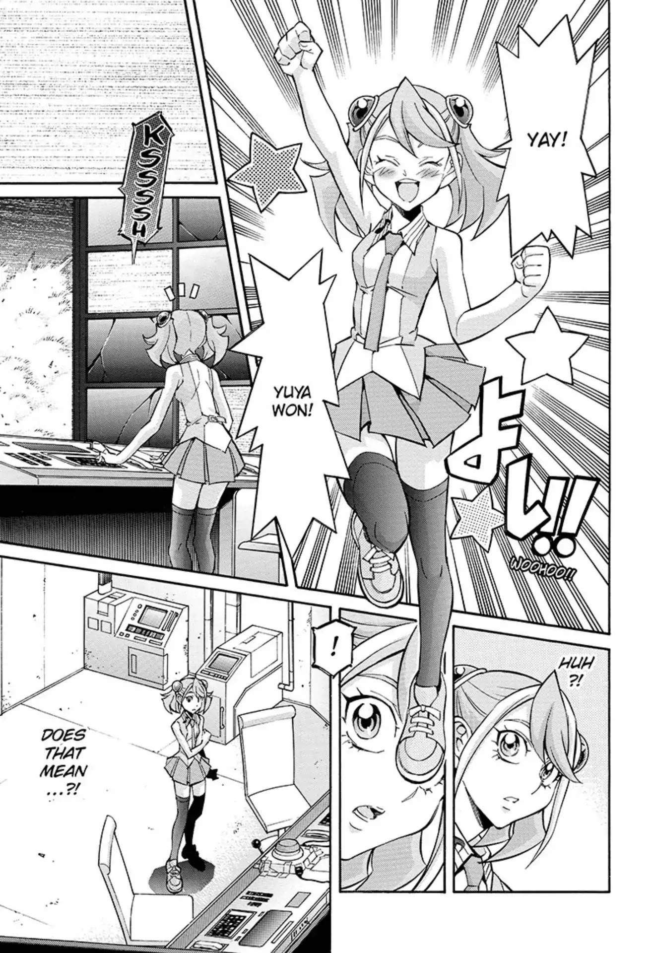 Yu-Gi-Oh! Arc-V Chapter 24 page 5 - Chapter 24: Vol.4 SCALE 24: The Reason for Being Targeted!