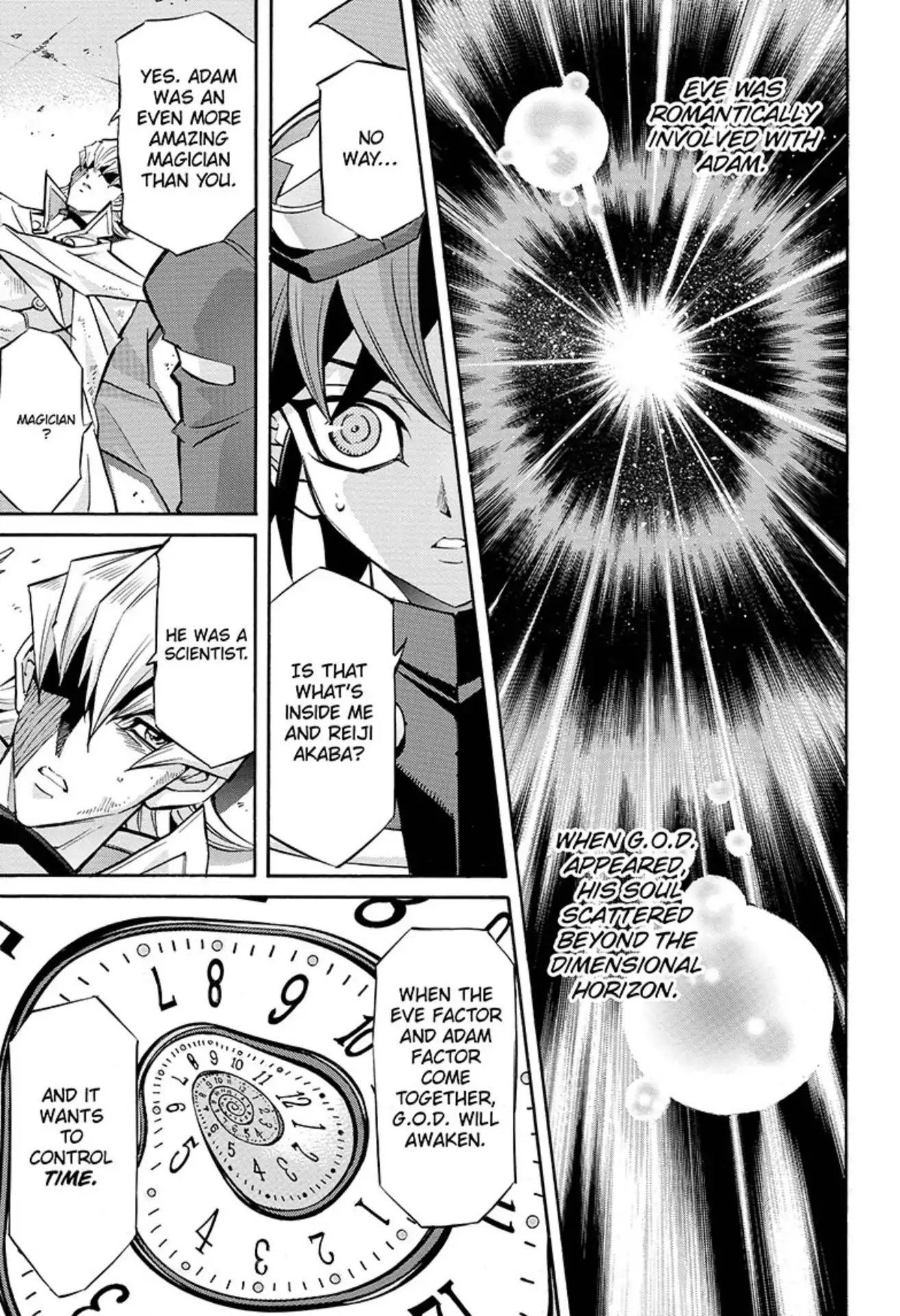 Yu-Gi-Oh! Arc-V Chapter 24 page 9 - Chapter 24: Vol.4 SCALE 24: The Reason for Being Targeted!