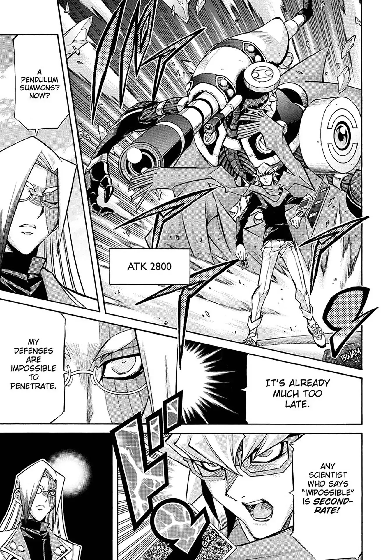 Yu-Gi-Oh! Arc-V Chapter 26 page 18 - Chapter 26: Vol.5 SCALE 26: Transcendent Duel!