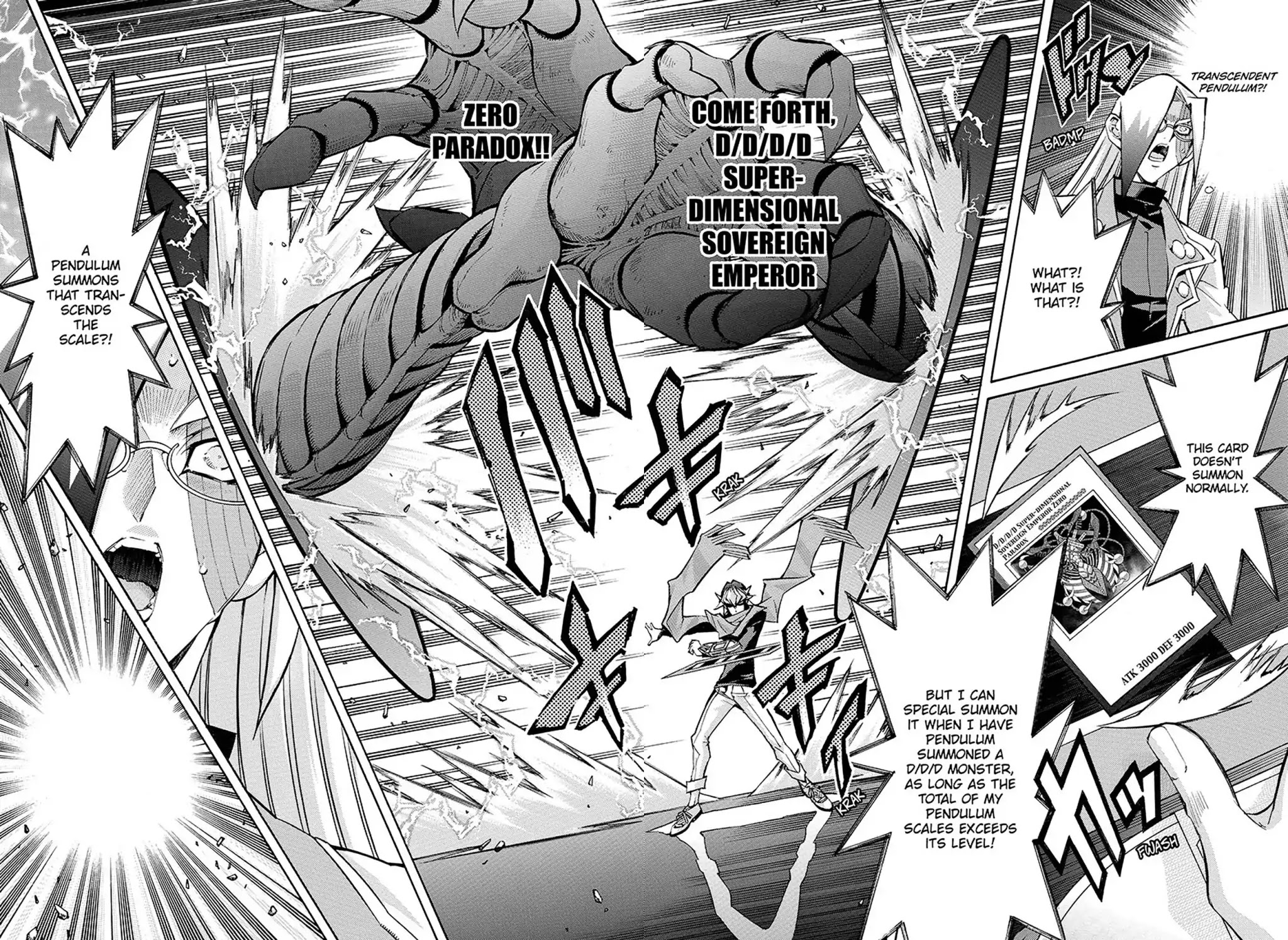 Yu-Gi-Oh! Arc-V Chapter 26 page 21 - Chapter 26: Vol.5 SCALE 26: Transcendent Duel!