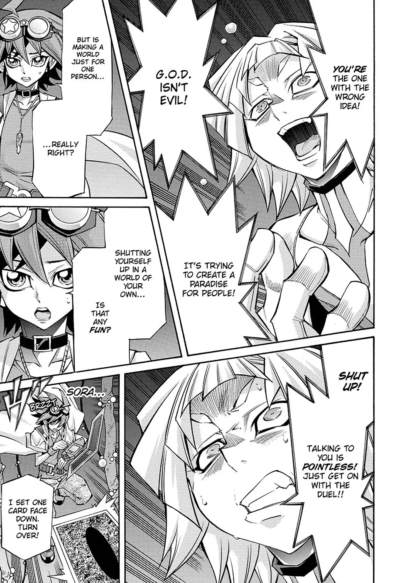 Yu-Gi-Oh! Arc-V Chapter 30 page 4 - Chapter 30: Vol.5 SCALE 30: The World that Sora Wants