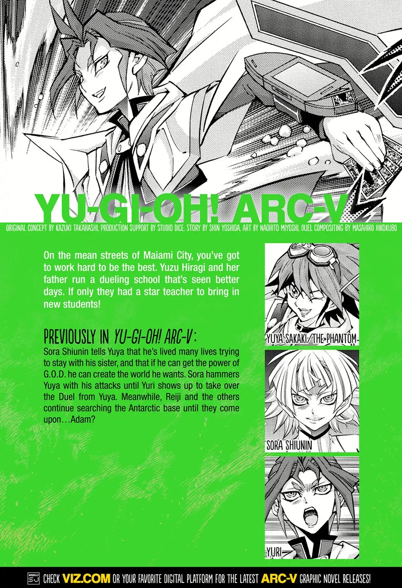 Yu-Gi-Oh! Arc-V Chapter 31 page 1 - Chapter 31: Vol.5 SCALE 31: Satisfaction' and 'Resignation