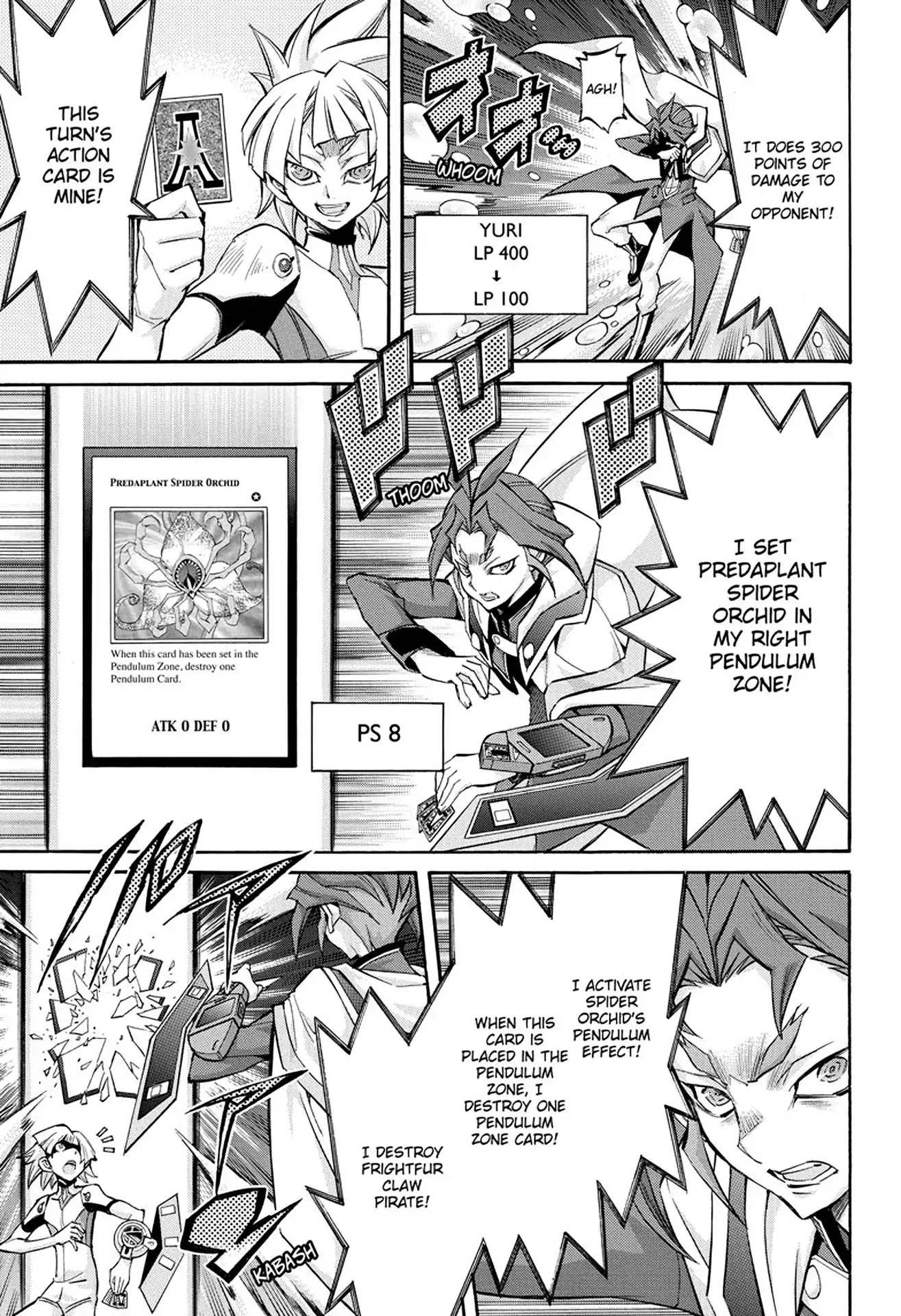 Yu-Gi-Oh! Arc-V Chapter 31 page 10 - Chapter 31: Vol.5 SCALE 31: Satisfaction' and 'Resignation