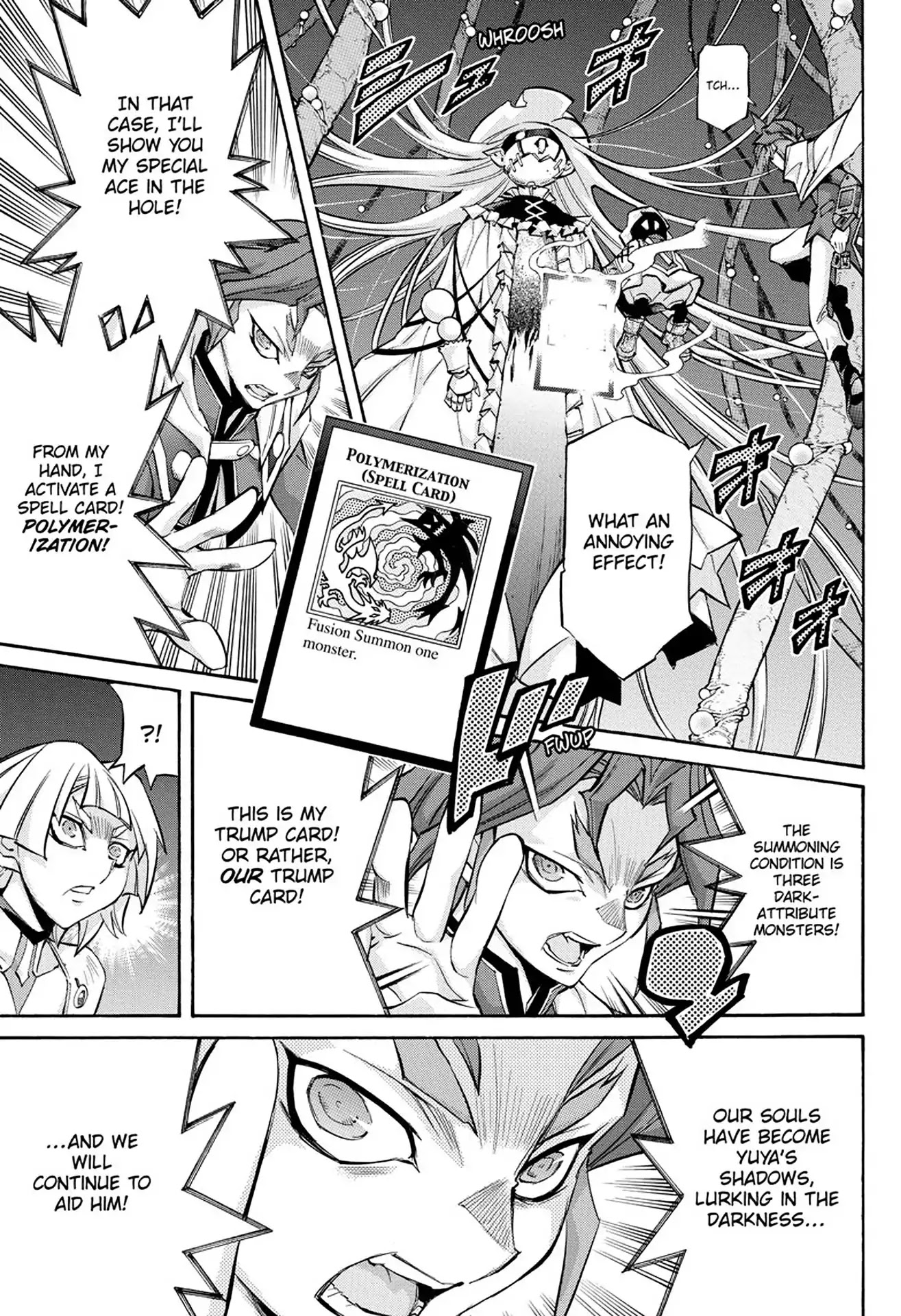 Yu-Gi-Oh! Arc-V Chapter 31 page 14 - Chapter 31: Vol.5 SCALE 31: Satisfaction' and 'Resignation