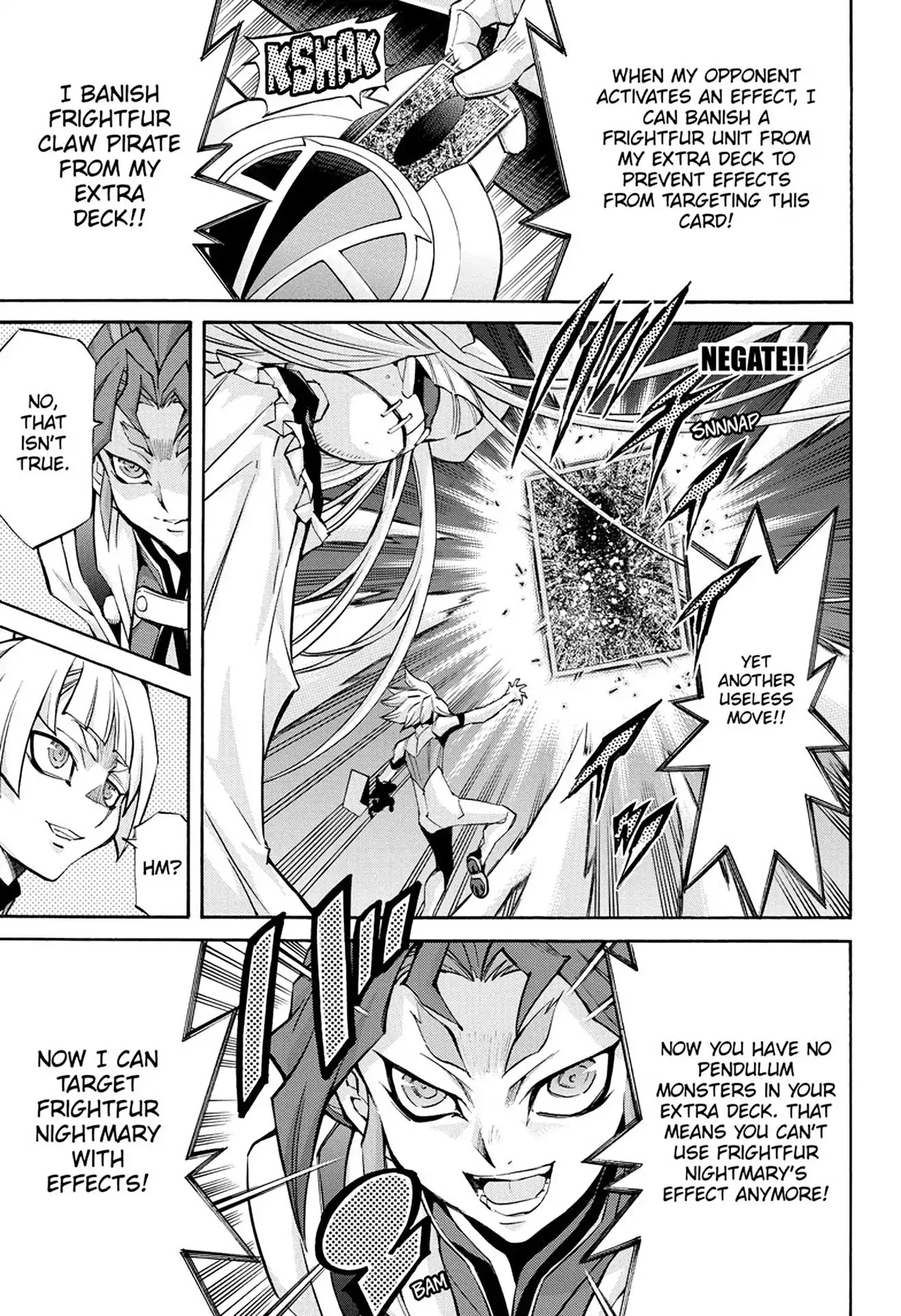 Yu-Gi-Oh! Arc-V Chapter 31 page 17 - Chapter 31: Vol.5 SCALE 31: Satisfaction' and 'Resignation