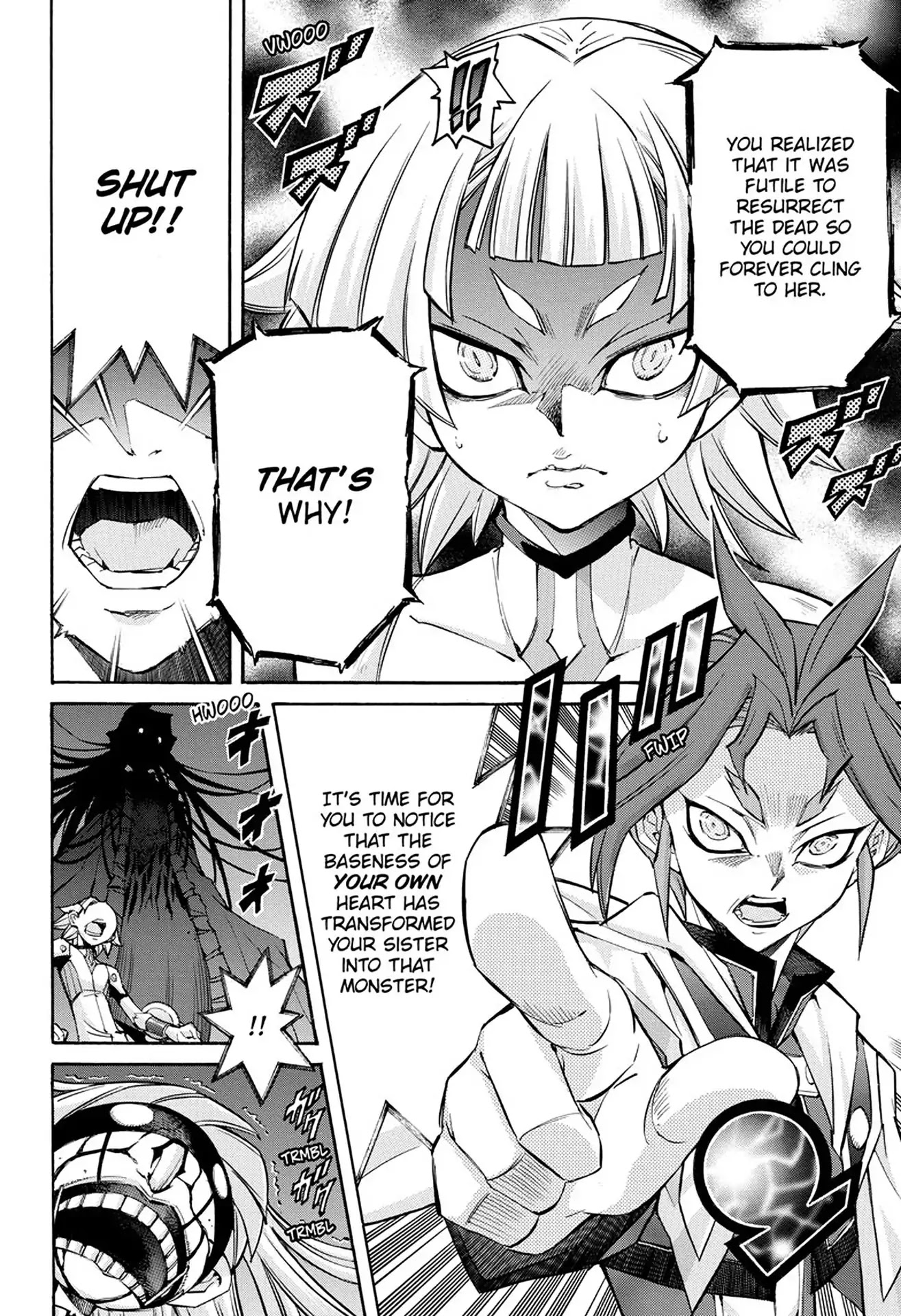 Yu-Gi-Oh! Arc-V Chapter 31 page 28 - Chapter 31: Vol.5 SCALE 31: Satisfaction' and 'Resignation