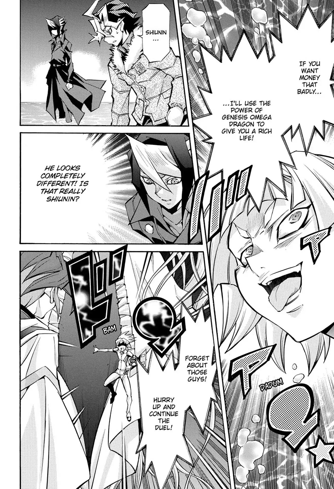Yu-Gi-Oh! Arc-V Chapter 31 page 7 - Chapter 31: Vol.5 SCALE 31: Satisfaction' and 'Resignation