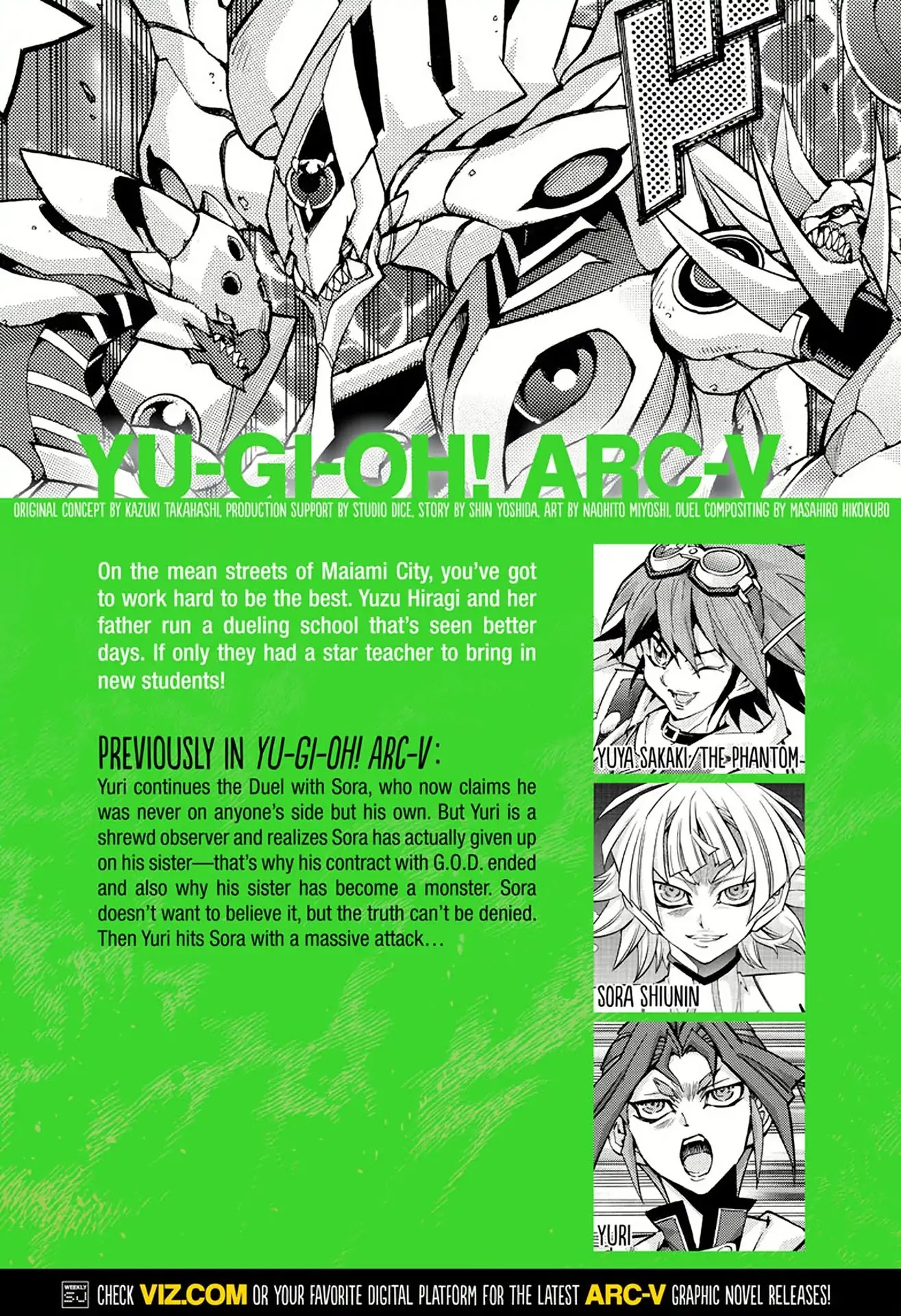 Yu-Gi-Oh! Arc-V Chapter 32 page 1 - Chapter 32: Vol.6 SCALE 32: What Adam Saw!