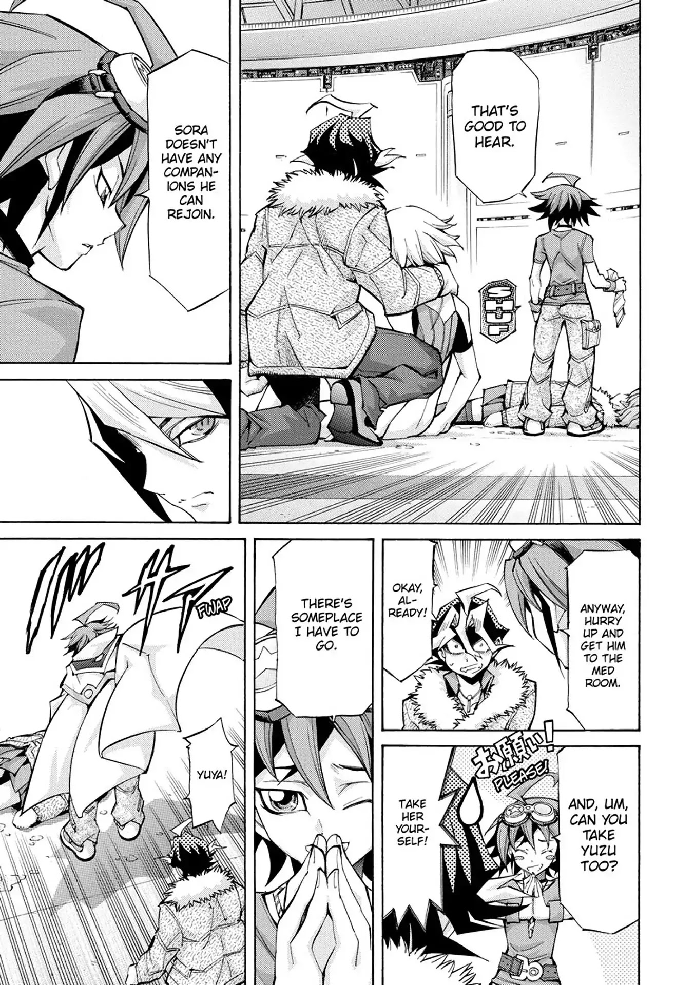 Yu-Gi-Oh! Arc-V Chapter 32 page 10 - Chapter 32: Vol.6 SCALE 32: What Adam Saw!