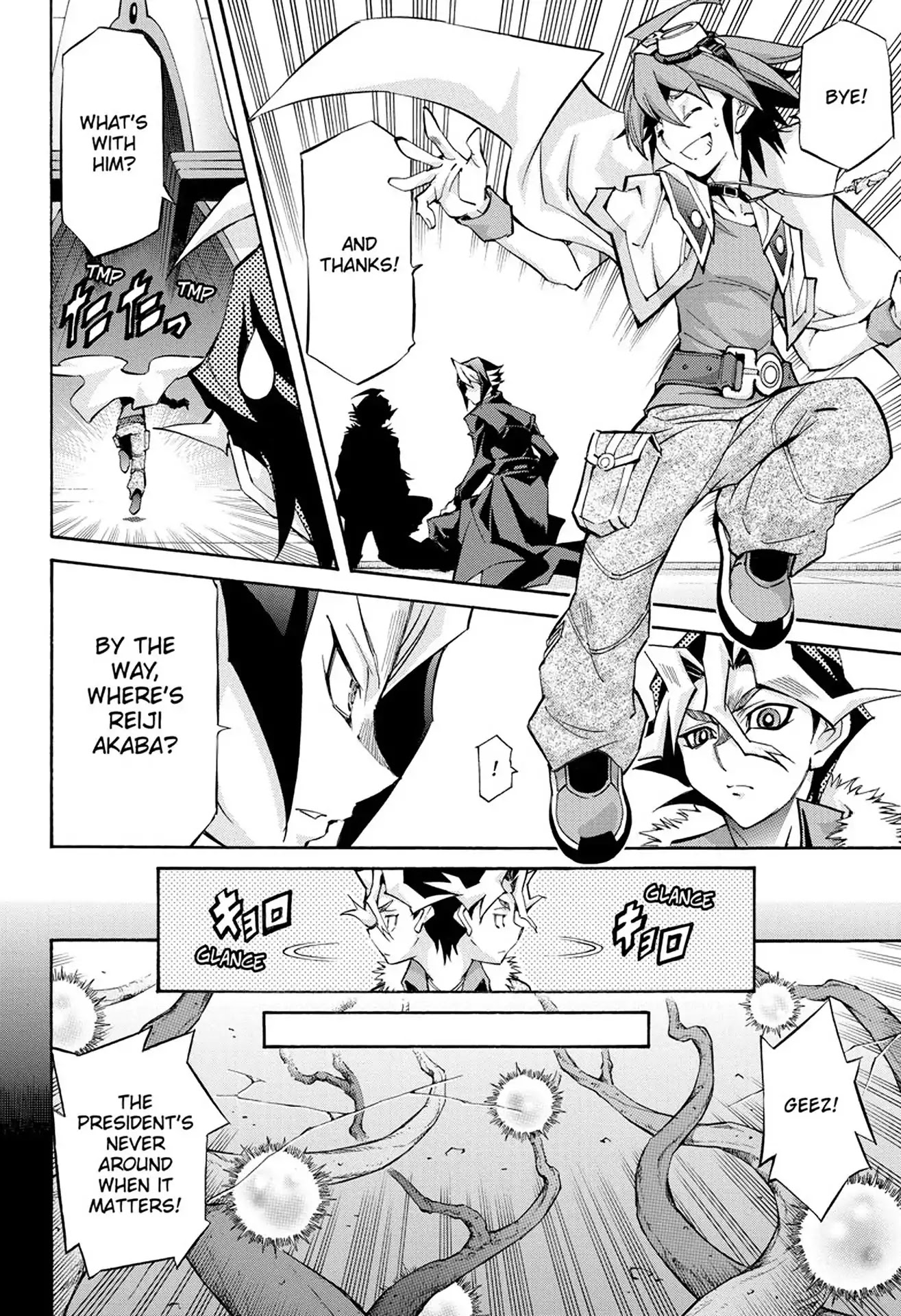 Yu-Gi-Oh! Arc-V Chapter 32 page 11 - Chapter 32: Vol.6 SCALE 32: What Adam Saw!