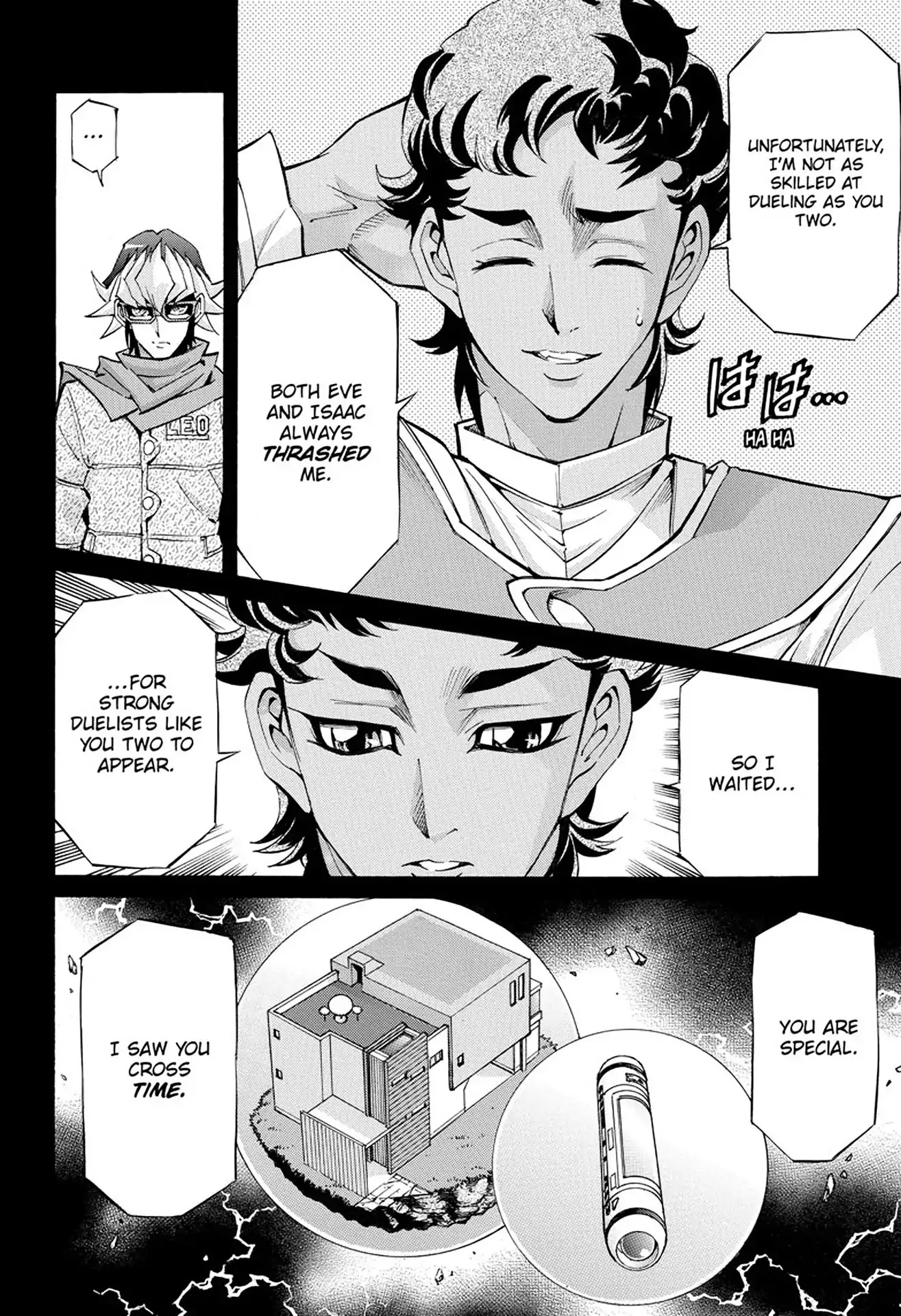 Yu-Gi-Oh! Arc-V Chapter 32 page 17 - Chapter 32: Vol.6 SCALE 32: What Adam Saw!