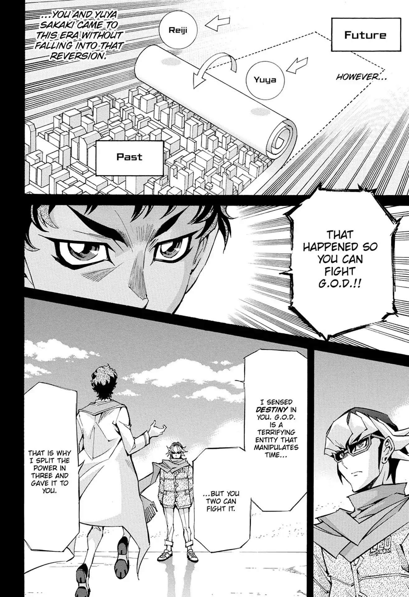 Yu-Gi-Oh! Arc-V Chapter 32 page 19 - Chapter 32: Vol.6 SCALE 32: What Adam Saw!